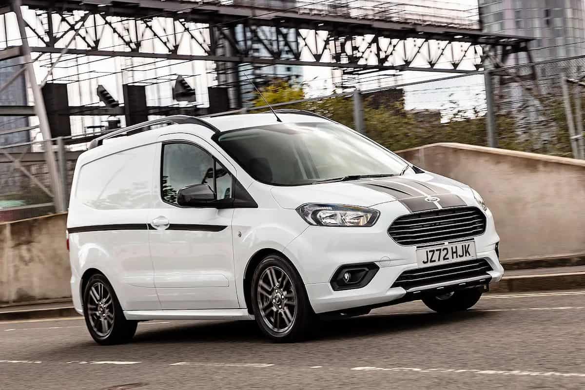 ford transit courier front right tracking