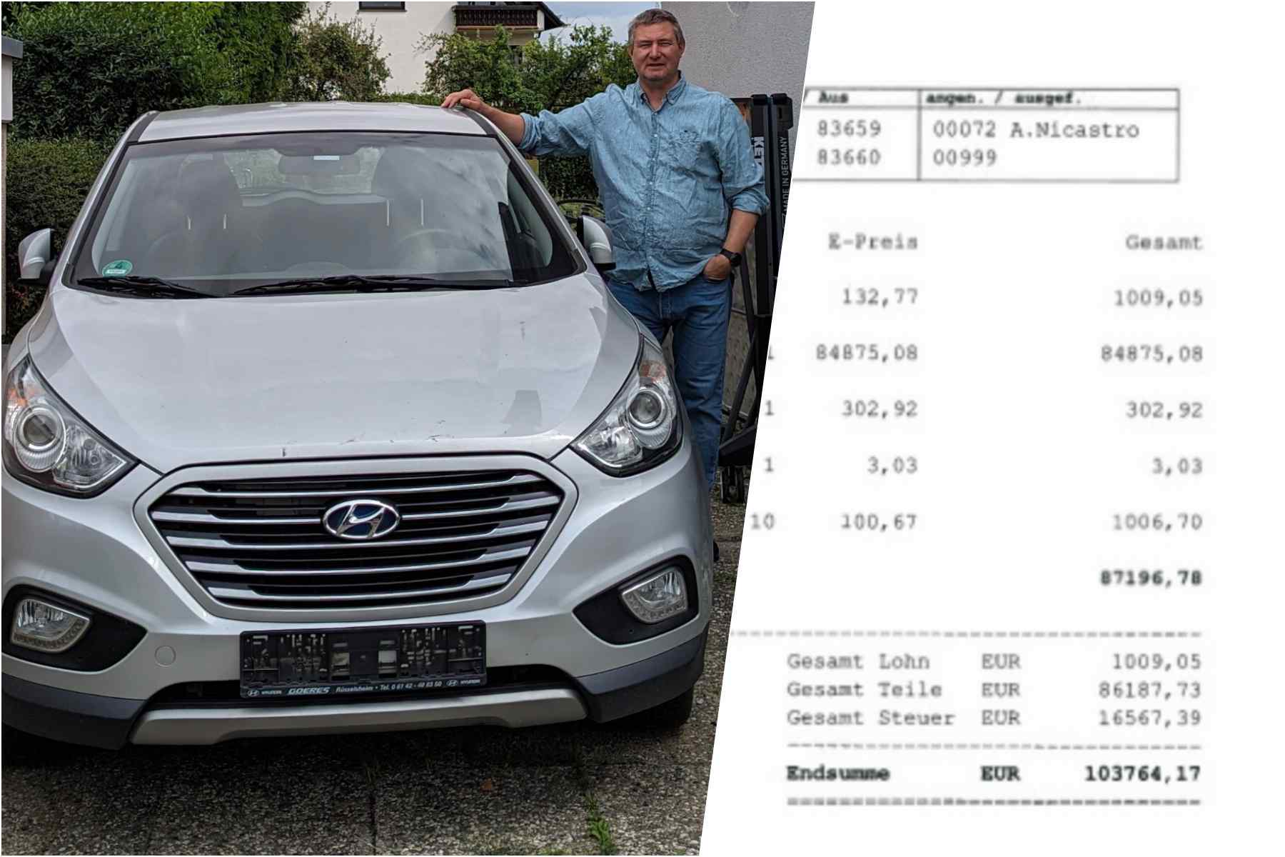 Владелец Hyundai Ix35 оказался сильно удивлен: ремонт машины обошелся ему в  11 миллионов рублей