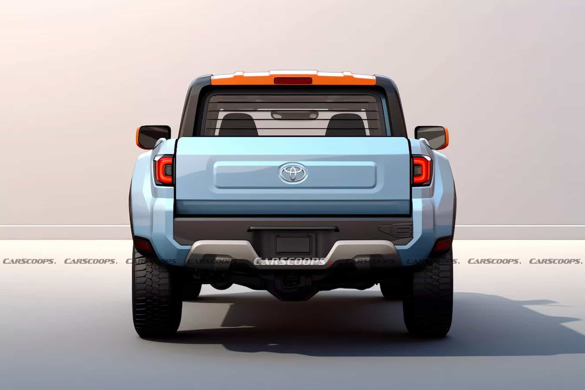 2027 Toyota Small Pickup Truck Carscoops 002