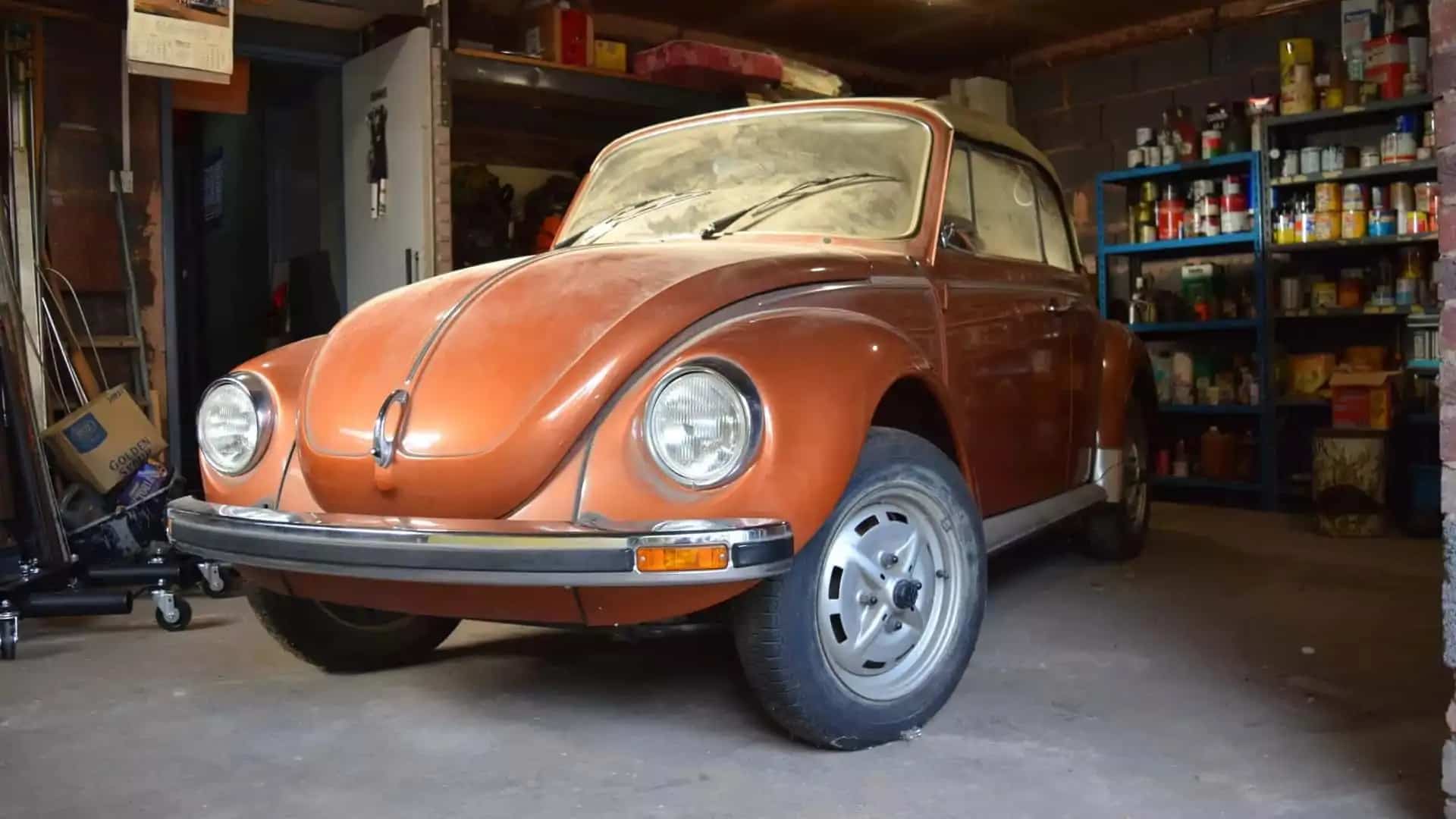 1979 volkswagen beetle cabriolet with two miles