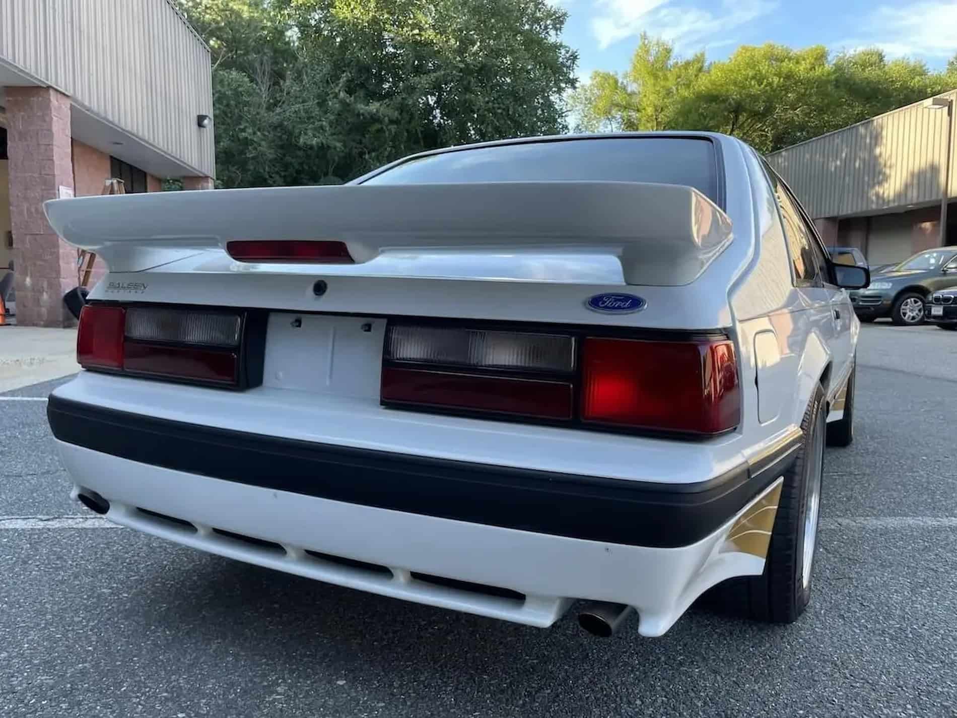 1989 Ford Mustang Saleen BAT rear