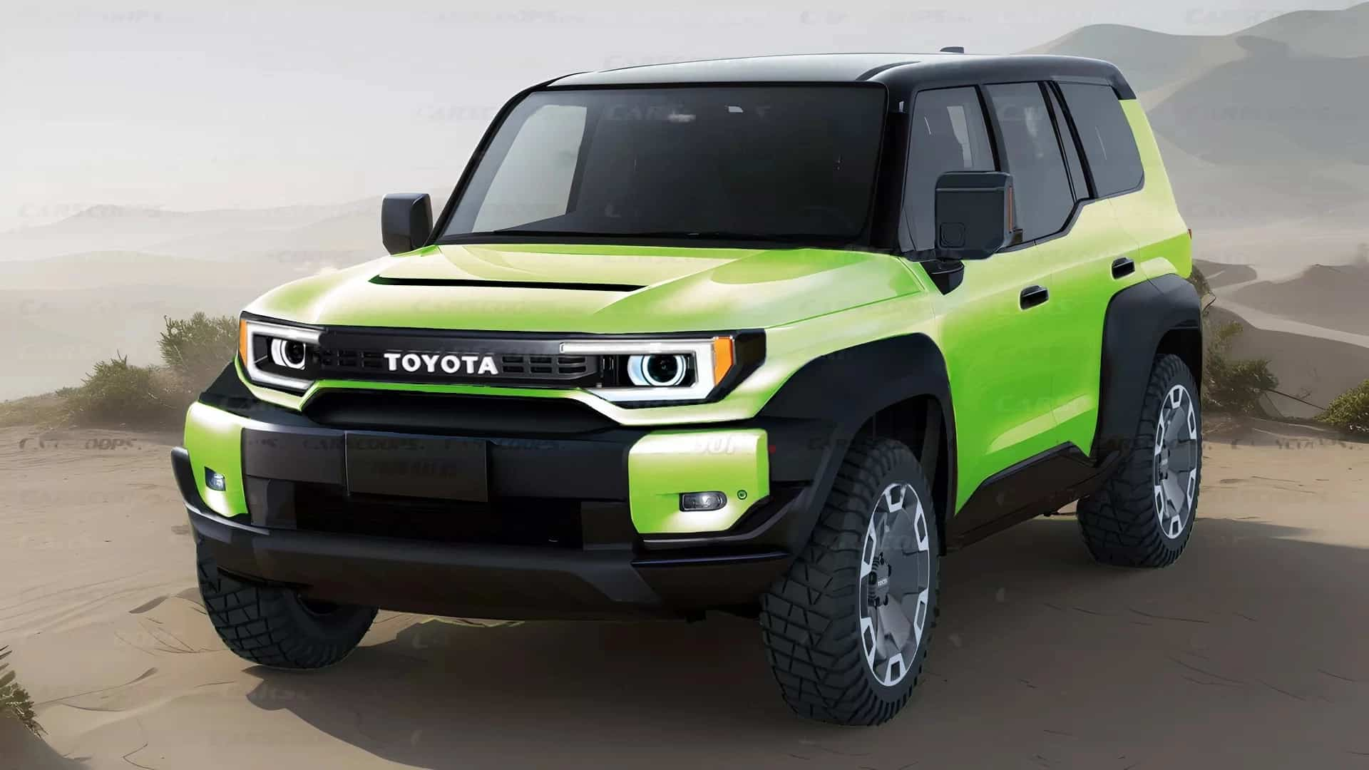 Самый дешевый Land Cruiser от Toyota показали на новых изображениях