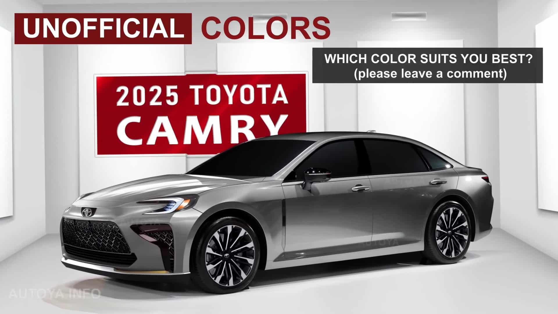 all new 2025 toyota camry xv80 features a simple yet tasty imaginary redesign 11