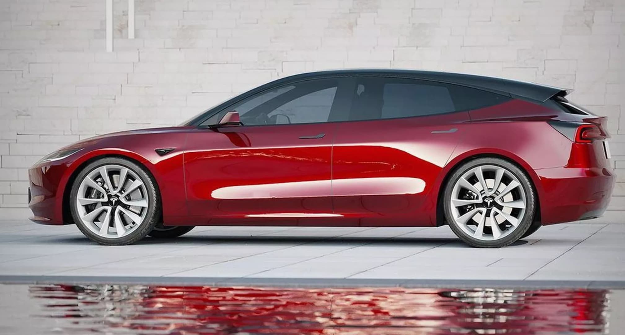 Копия Tesla Model 3 GT Rendering 10 1