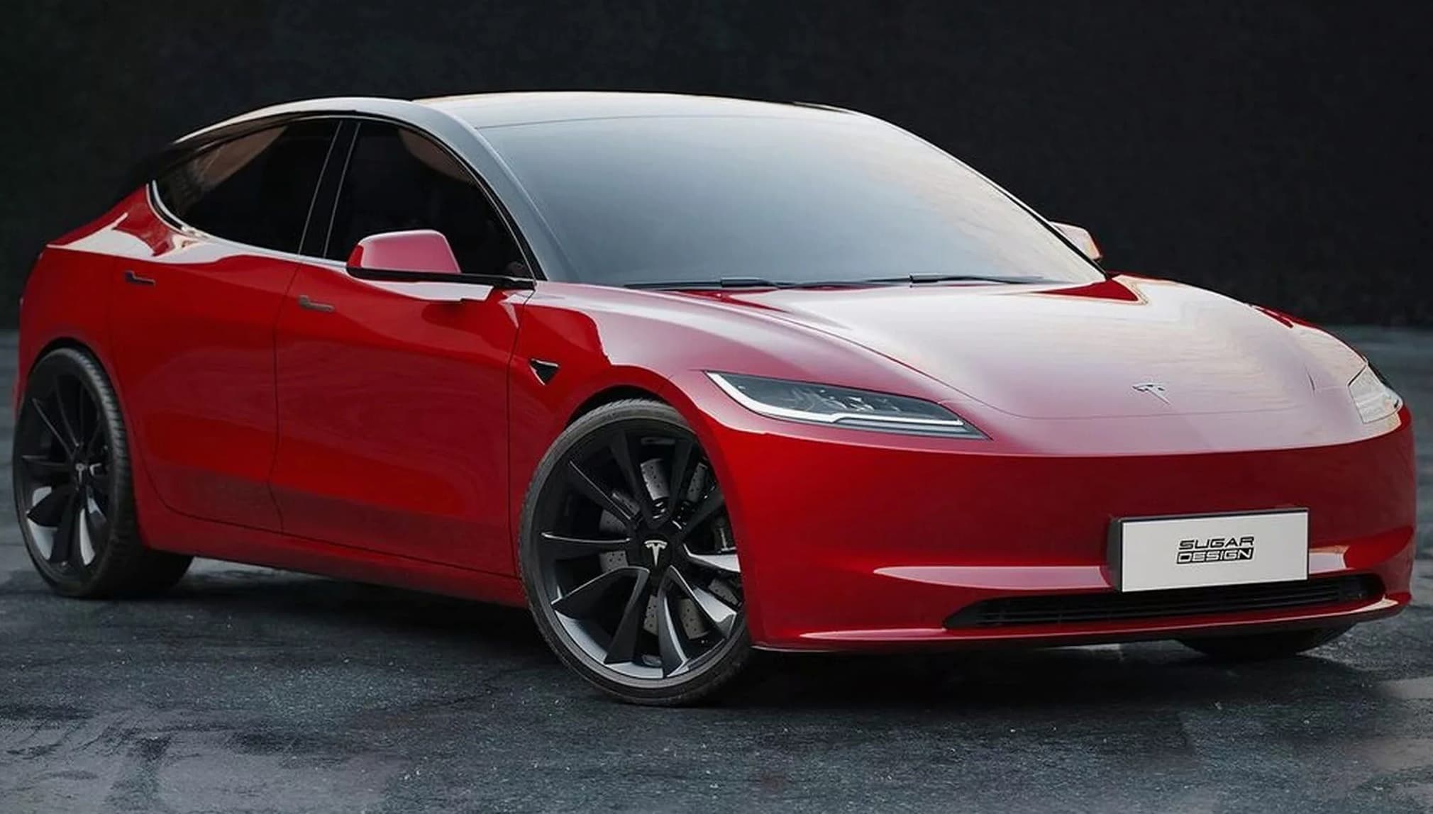 Копия Tesla Model 3 GT Rendering 2s 1