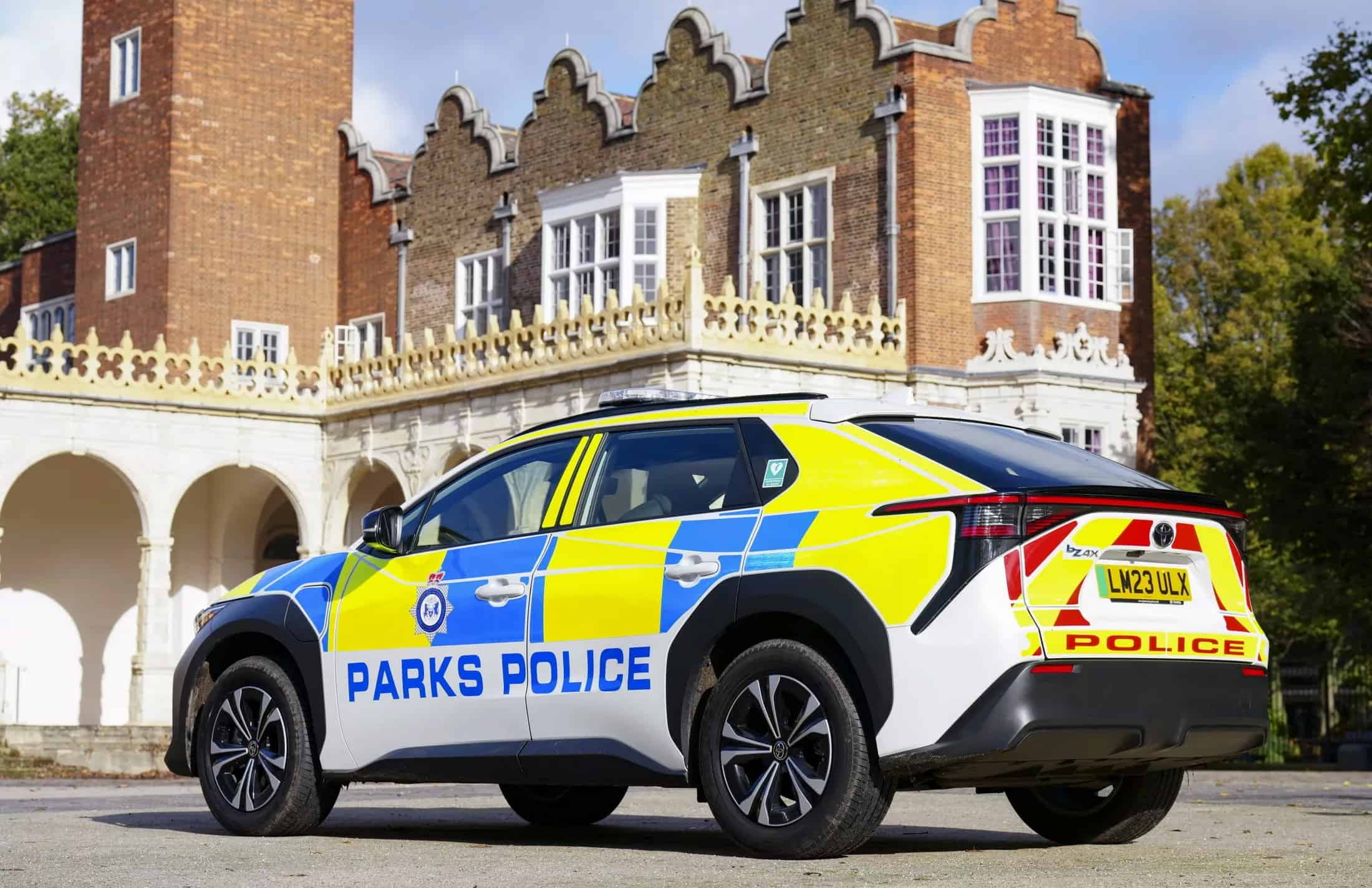 2023 Toyota bZ4X London Parks Police 1