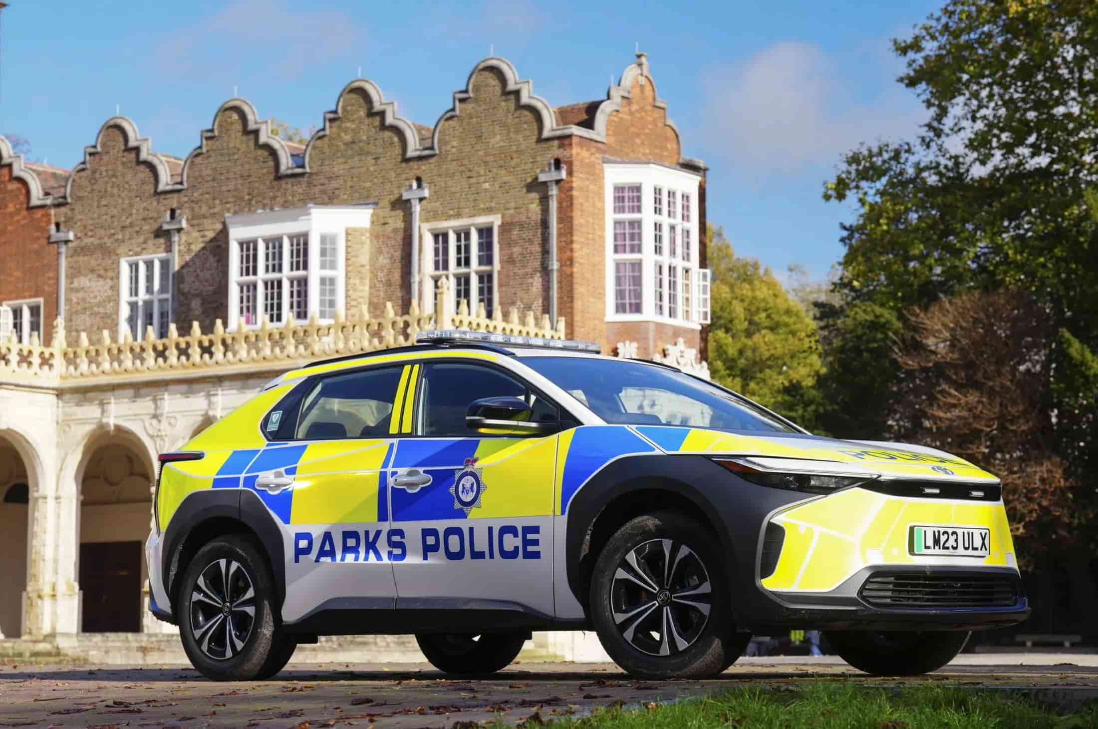 2023 Toyota bZ4X London Parks Police 11