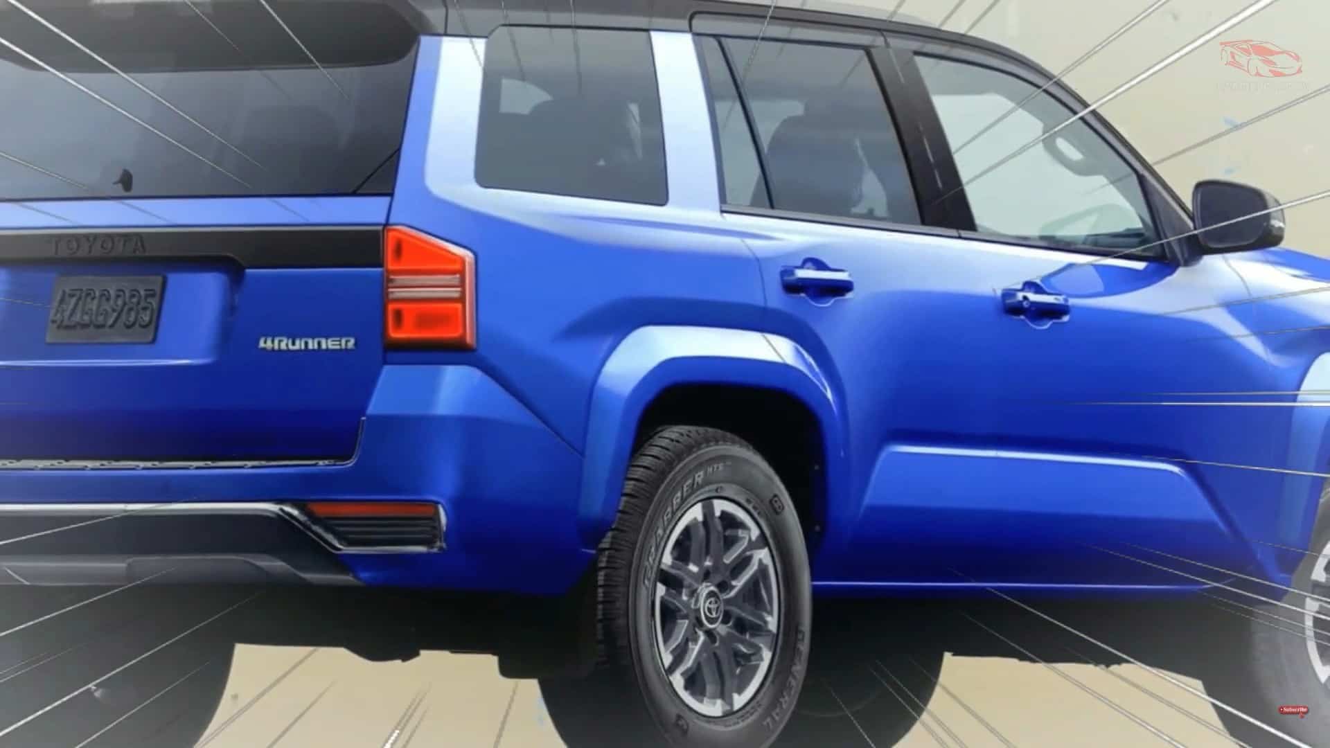 2025 toyota 4runner unofficially presents its sixth generation attributes online 5