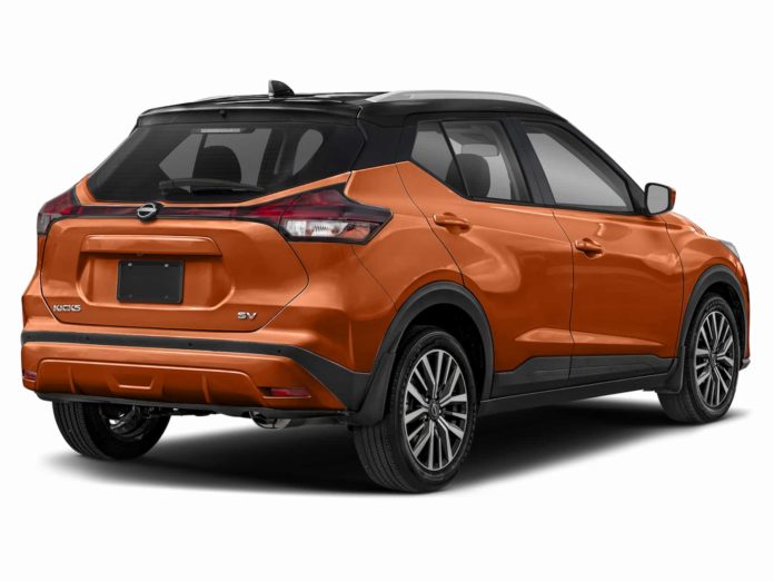 Nissan Kicks 2020 красный