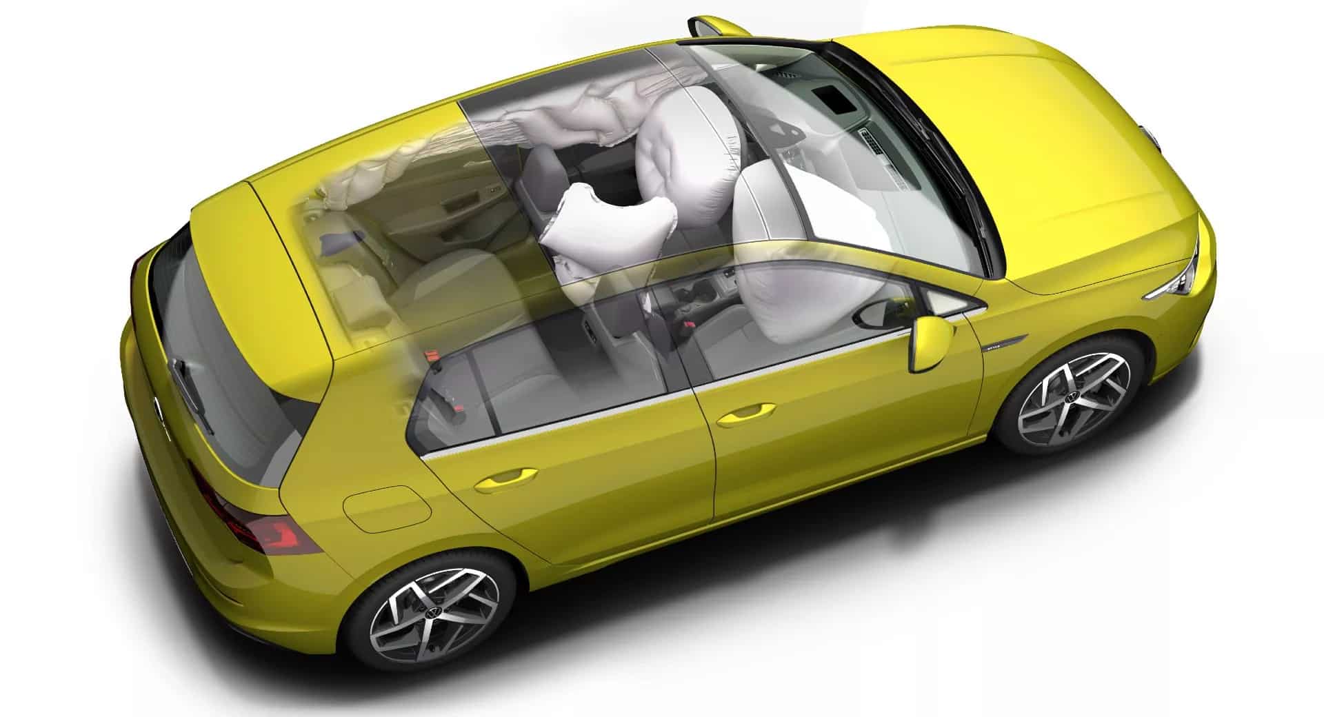 VW Golf With Centre Airbag main