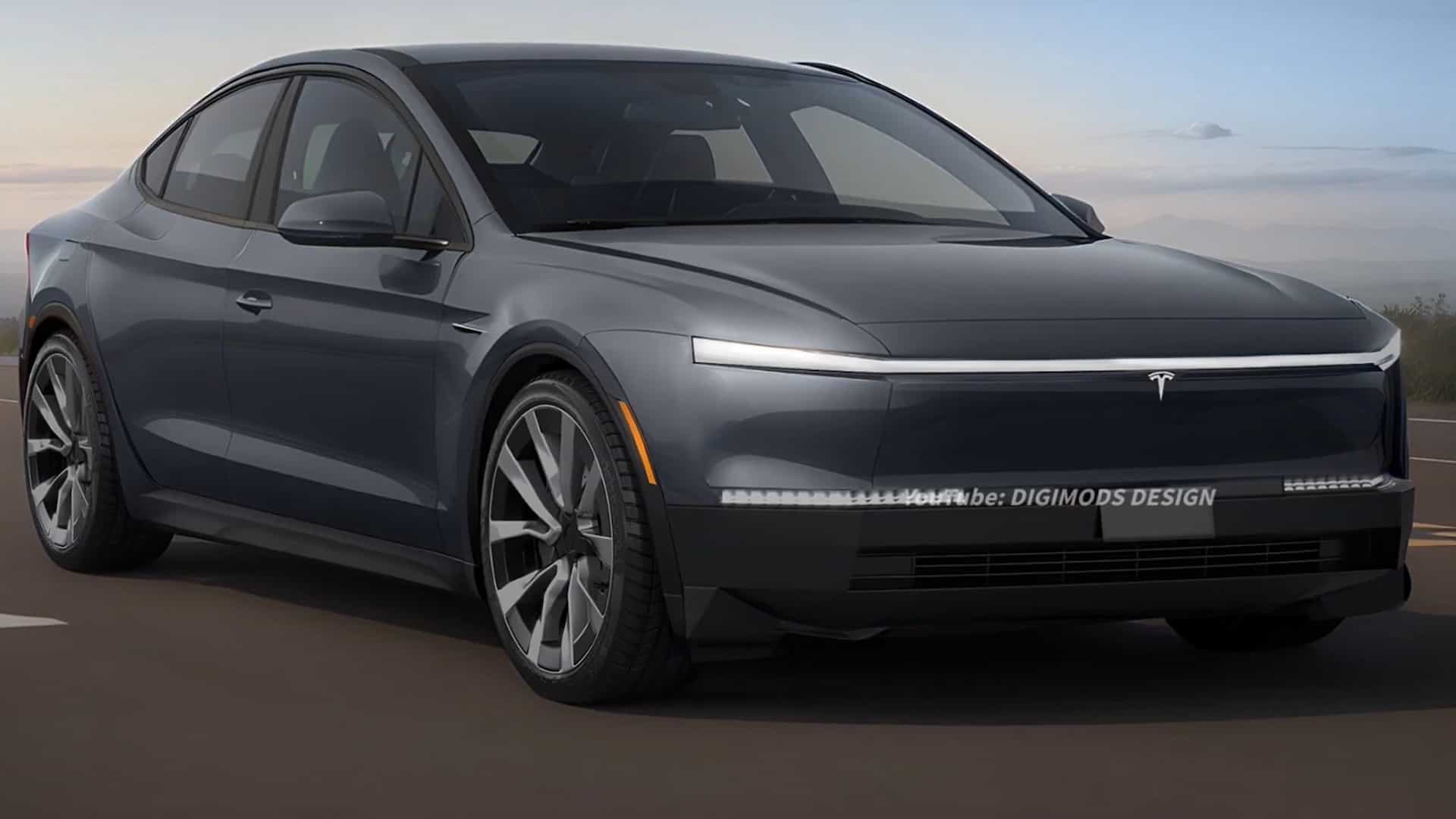 tesla model 2 may become their cheapest ev but doesn t look the part in unofficial cgis 4