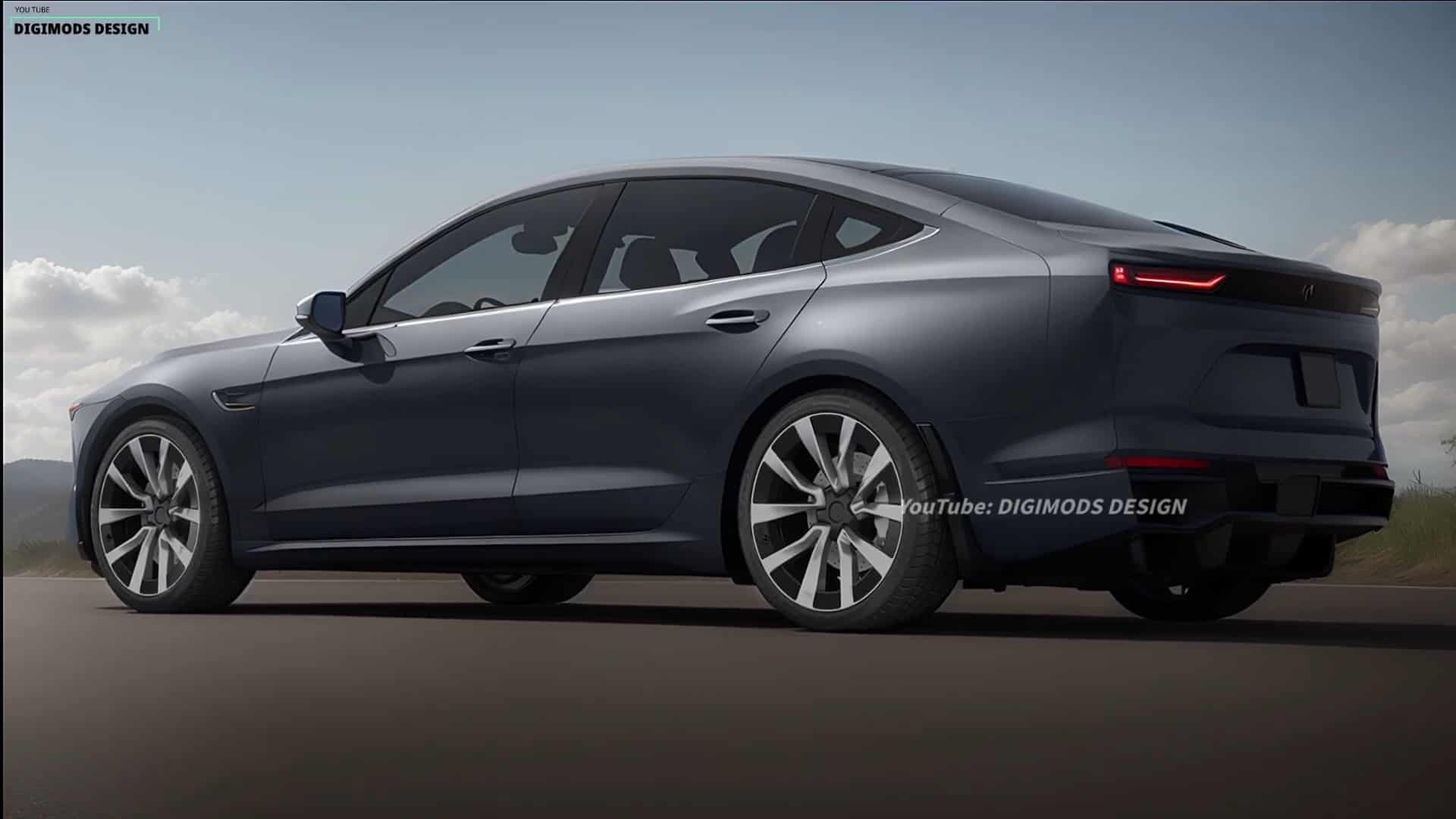 tesla model 2 may become their cheapest ev but doesn t look the part in unofficial cgis 6