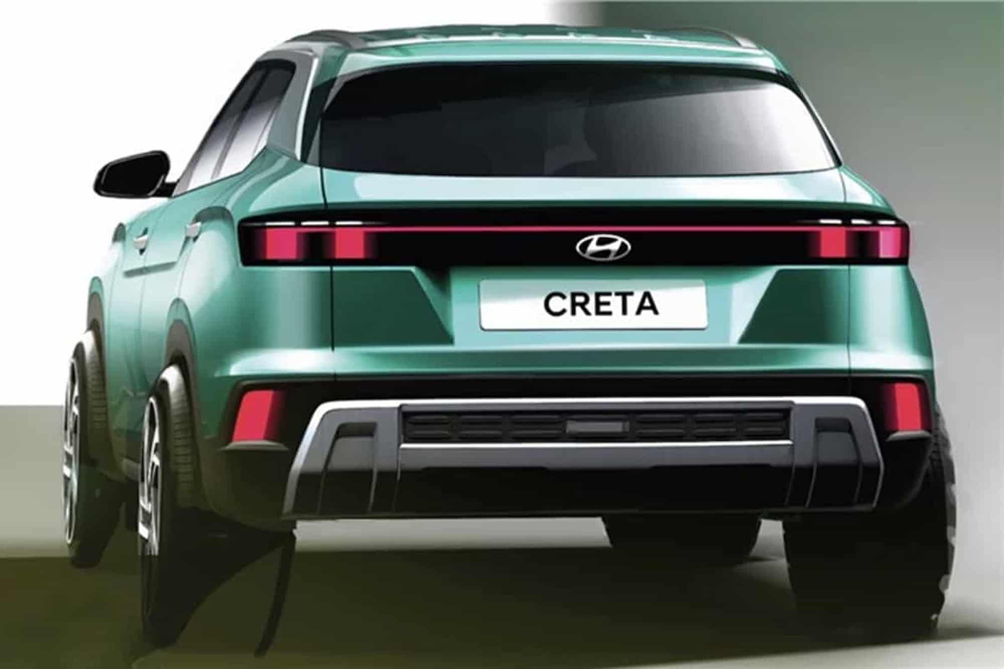 2024 Hyundai Creta rear