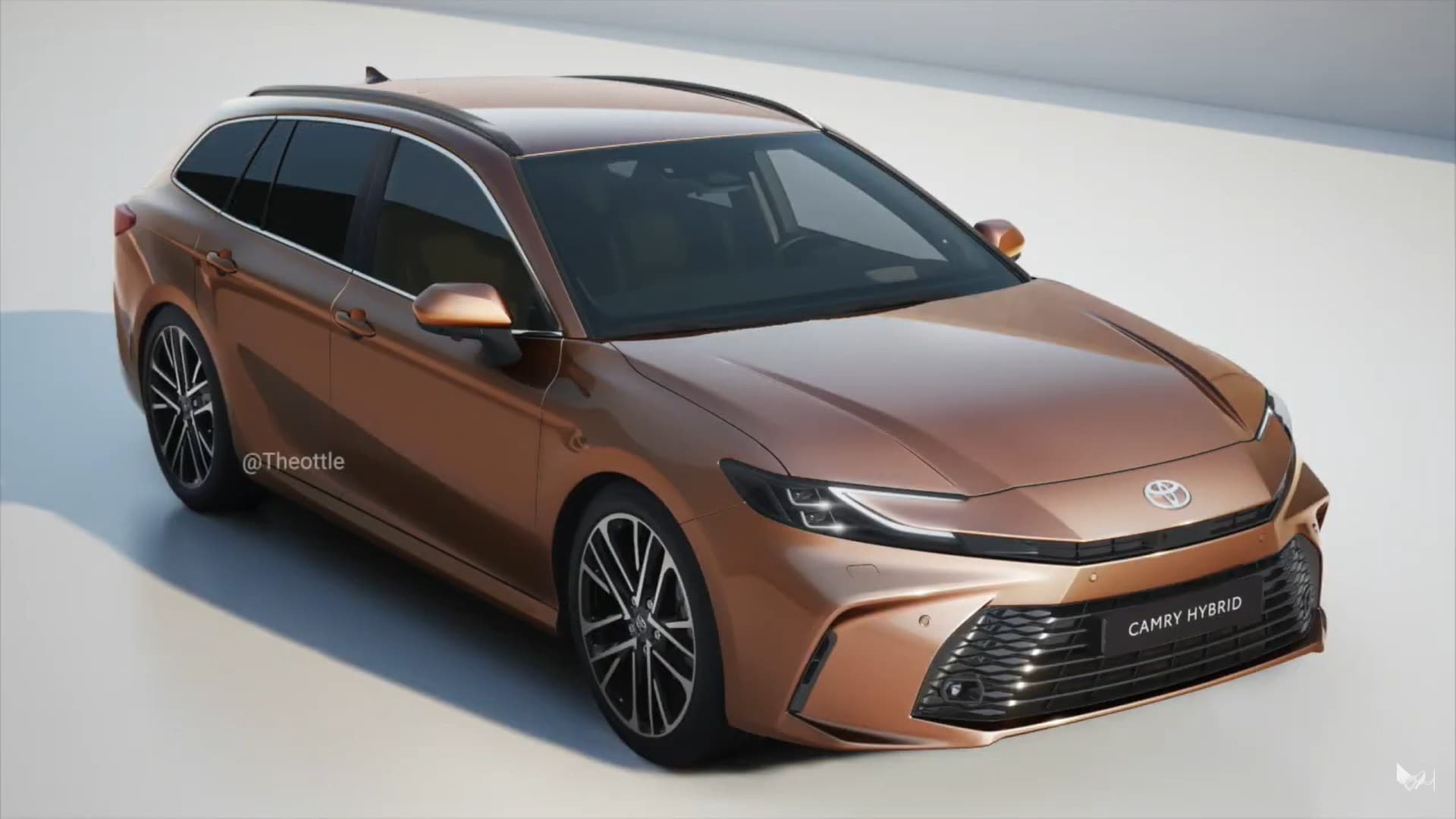 2025 toyota camry welcomes back the station wagon option at least in fantasy land 12