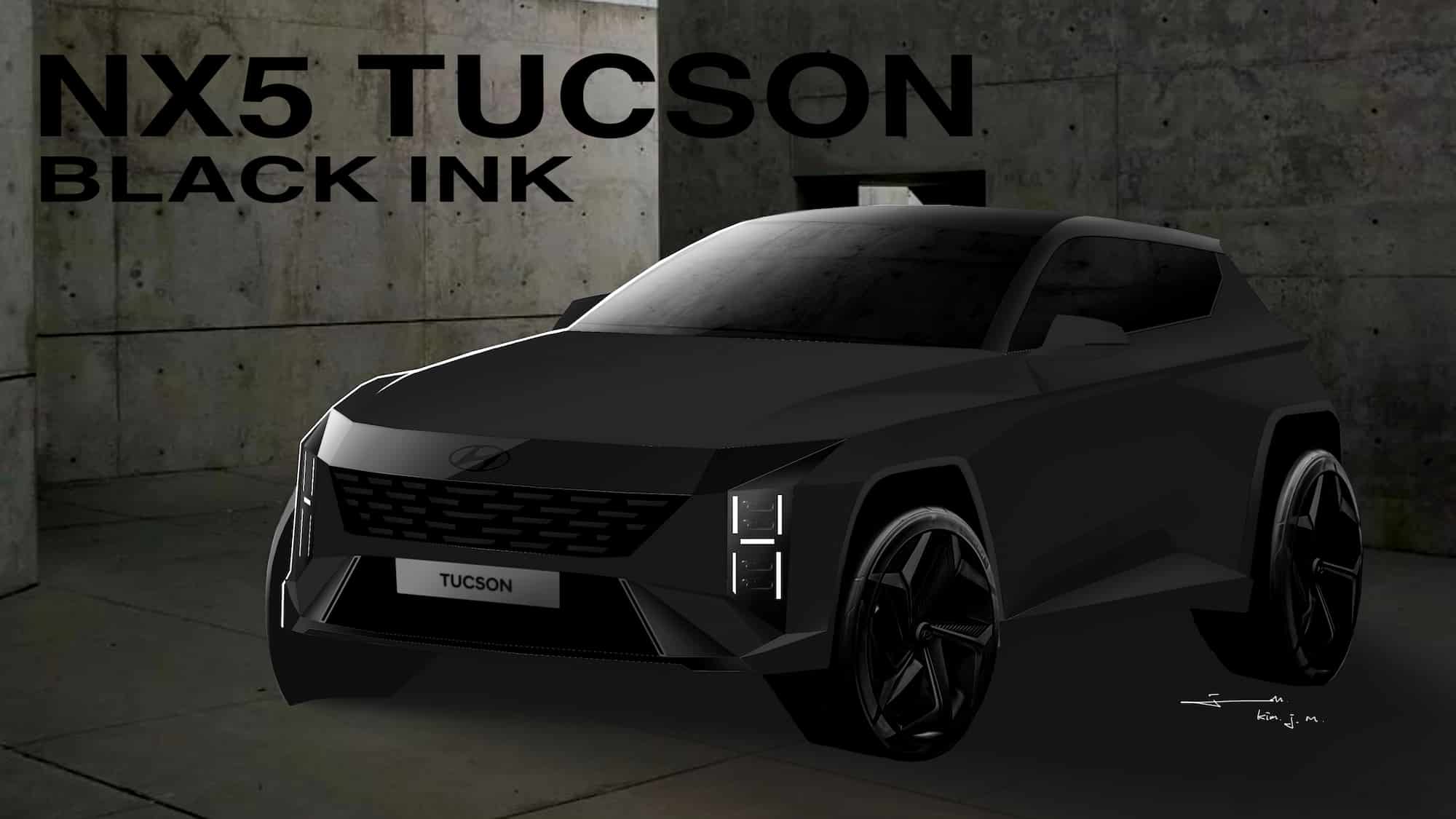 Новое поколение Hyundai Tucson: первые изображения
