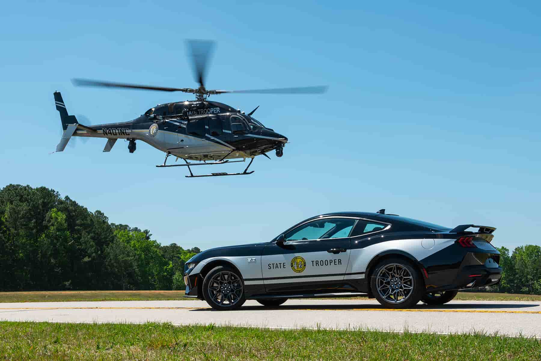 Полиция США похвасталась новыми Ford Mustang GT