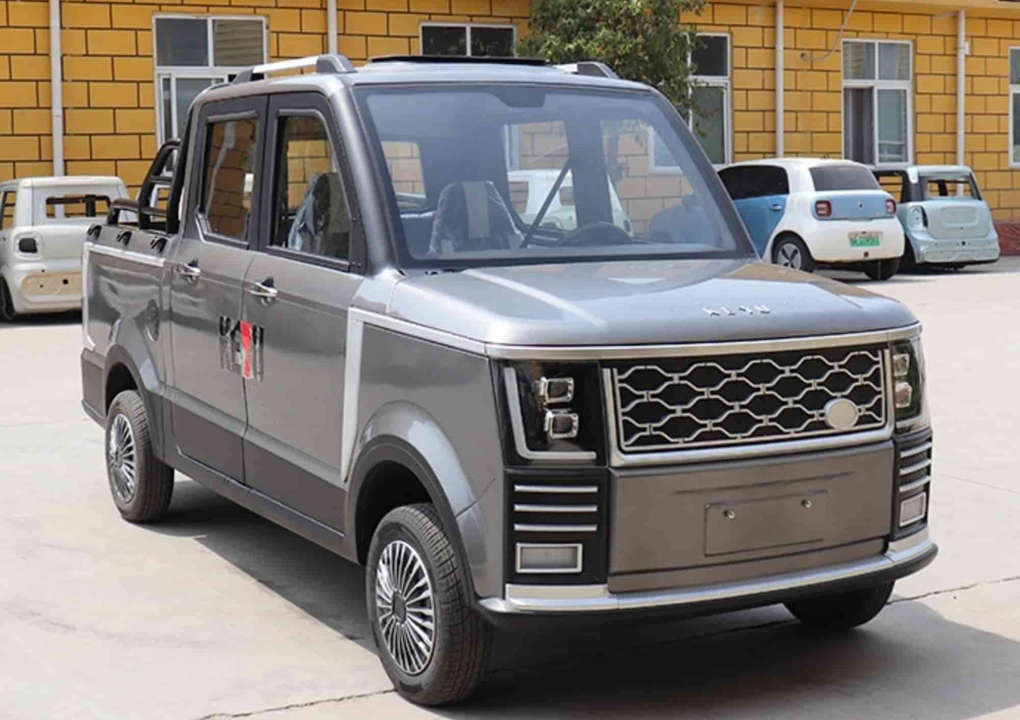 this chinese electric pickup truck is the cheapest looks like a land rover golf kart 5 1