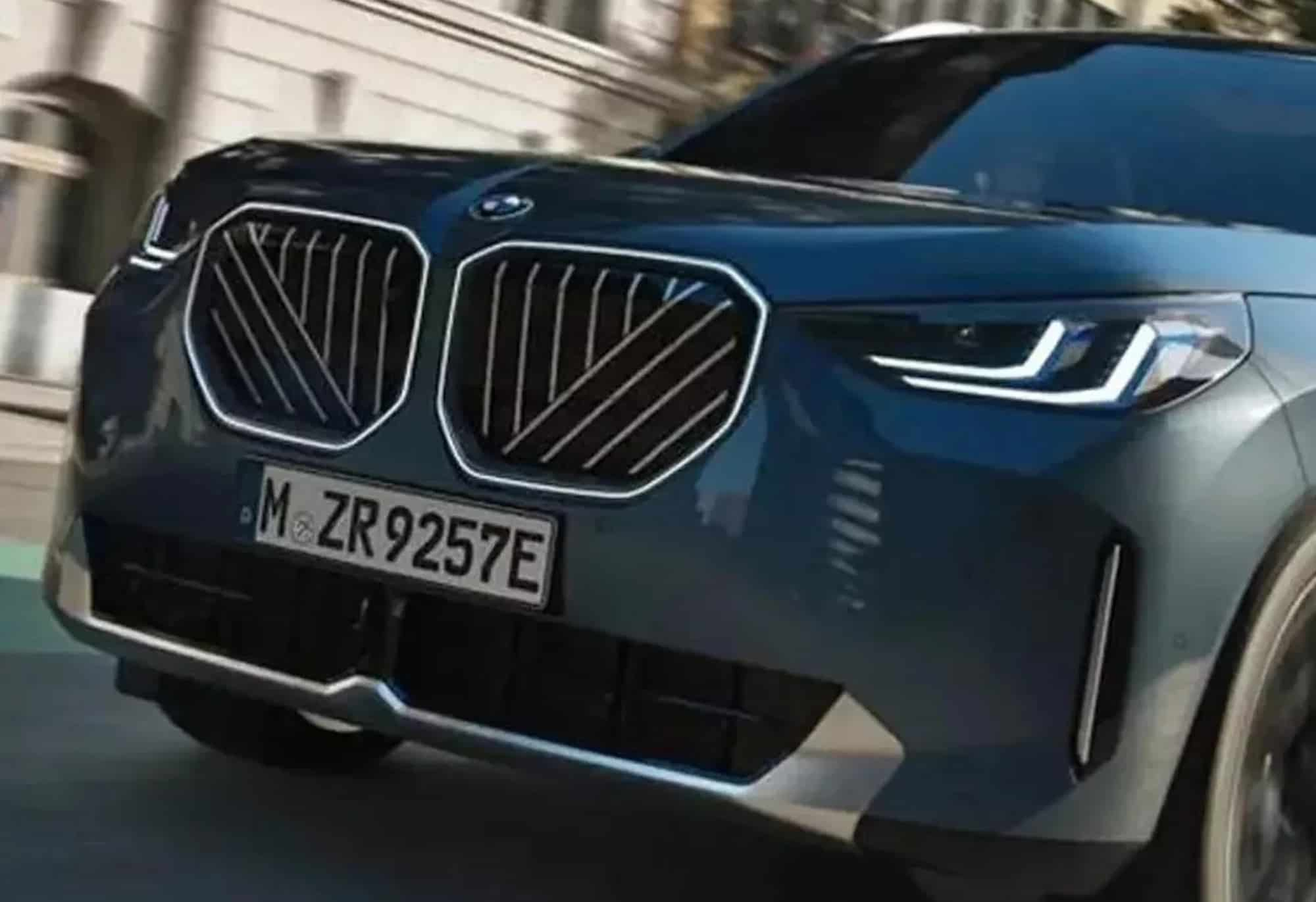 Фото нового BMW X3 слили в Сеть задолго до премьеры: его решетка радиатора  уже превратилась в мемы