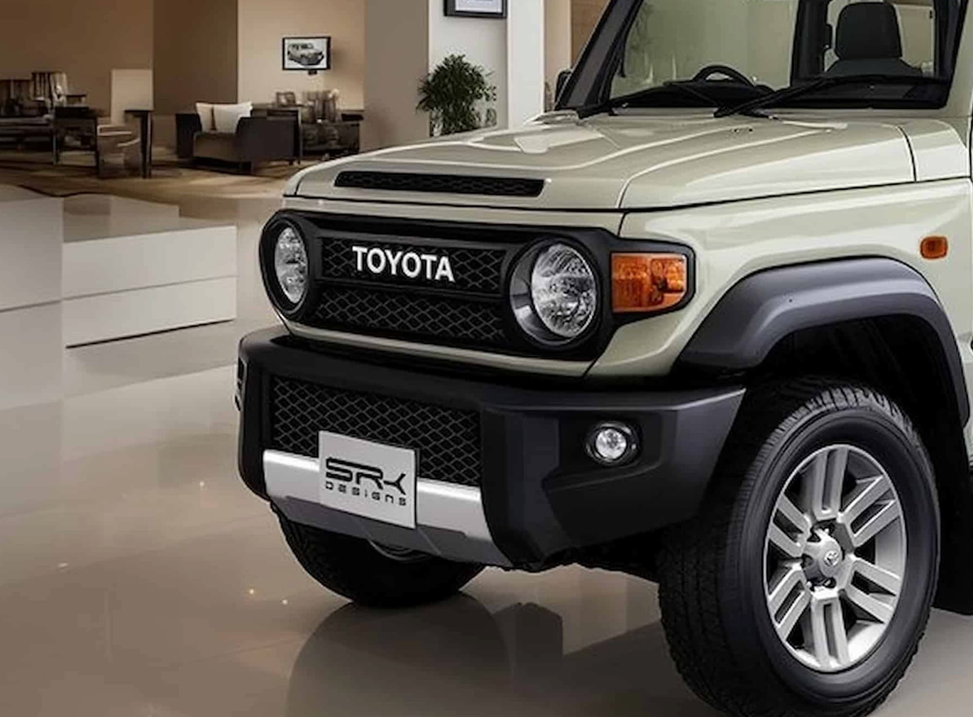 Suzuki не позволила Toyota скопировать Jimny: вот как бы выглядел такой  внедорожник