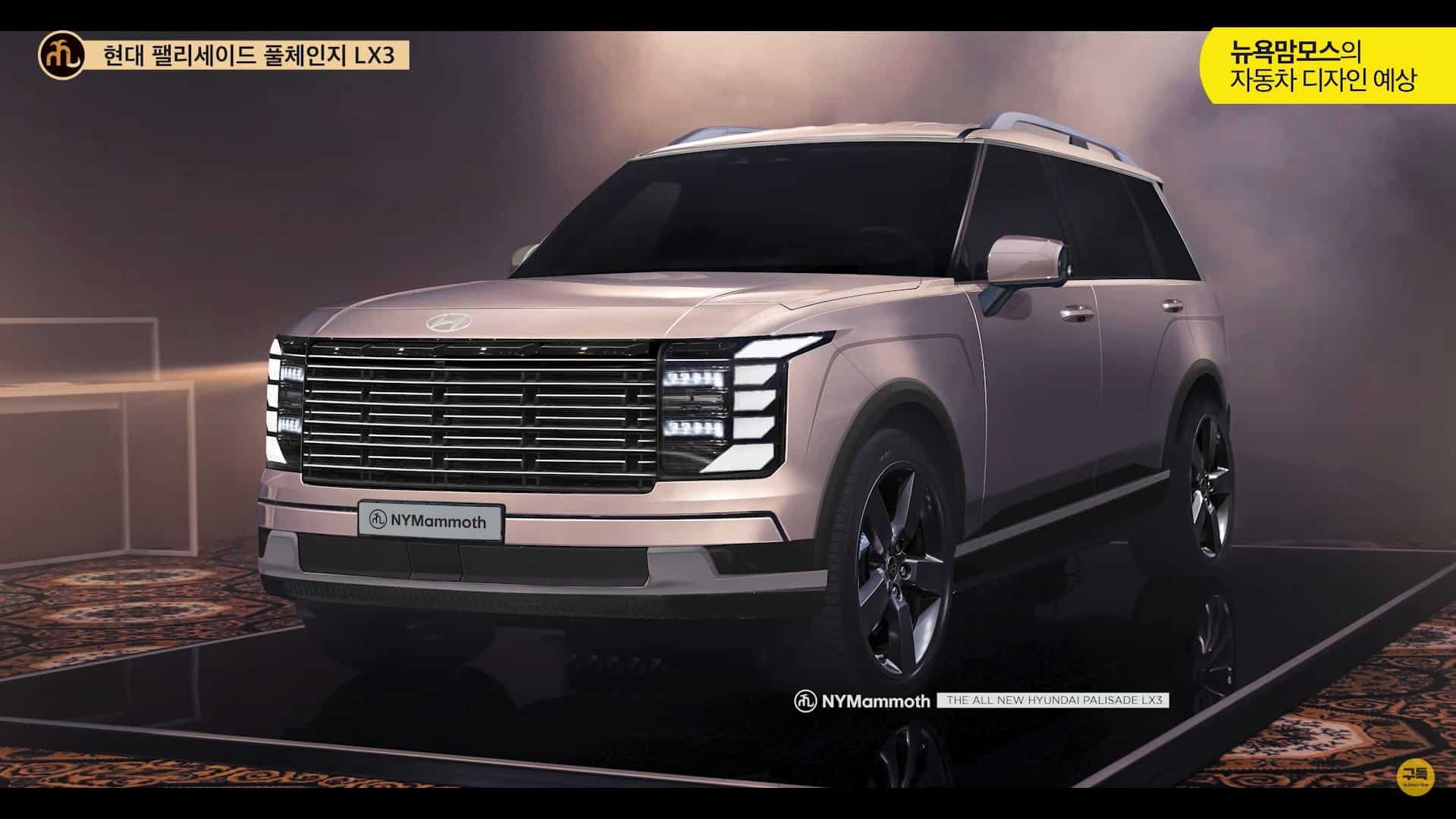 final 2026 hyundai palisade lx3 rendering seeks to remain definitive we doubt that 6 1