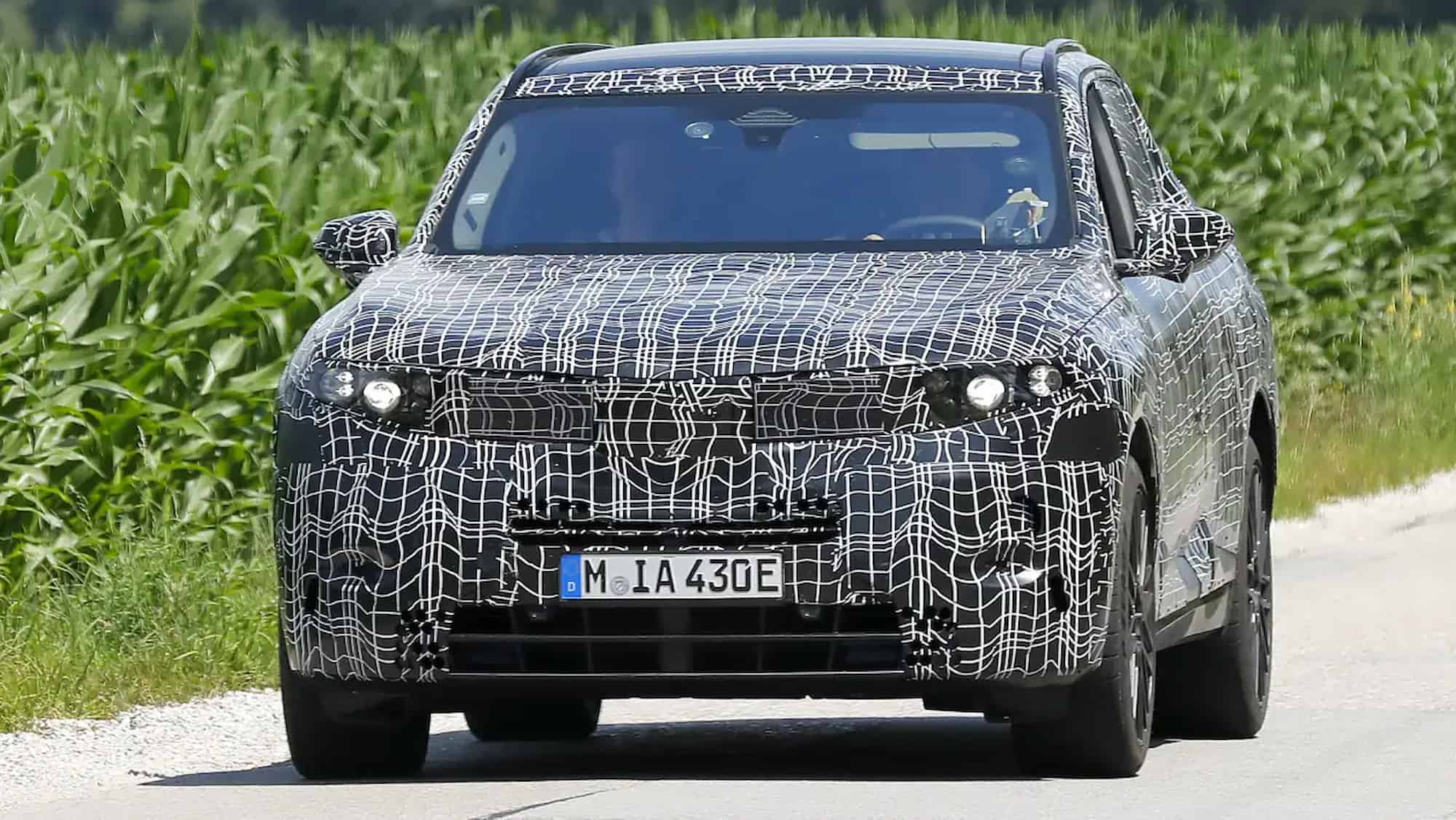 BMW X5 spy shot front