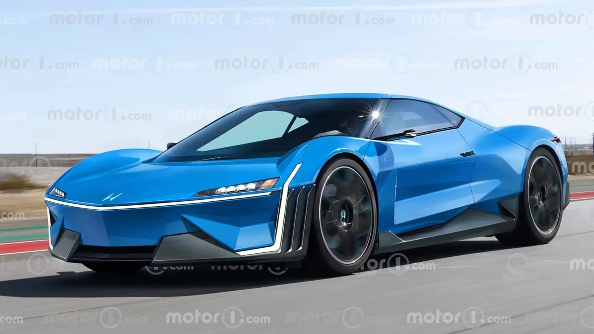 acura nsx ev rendering 1