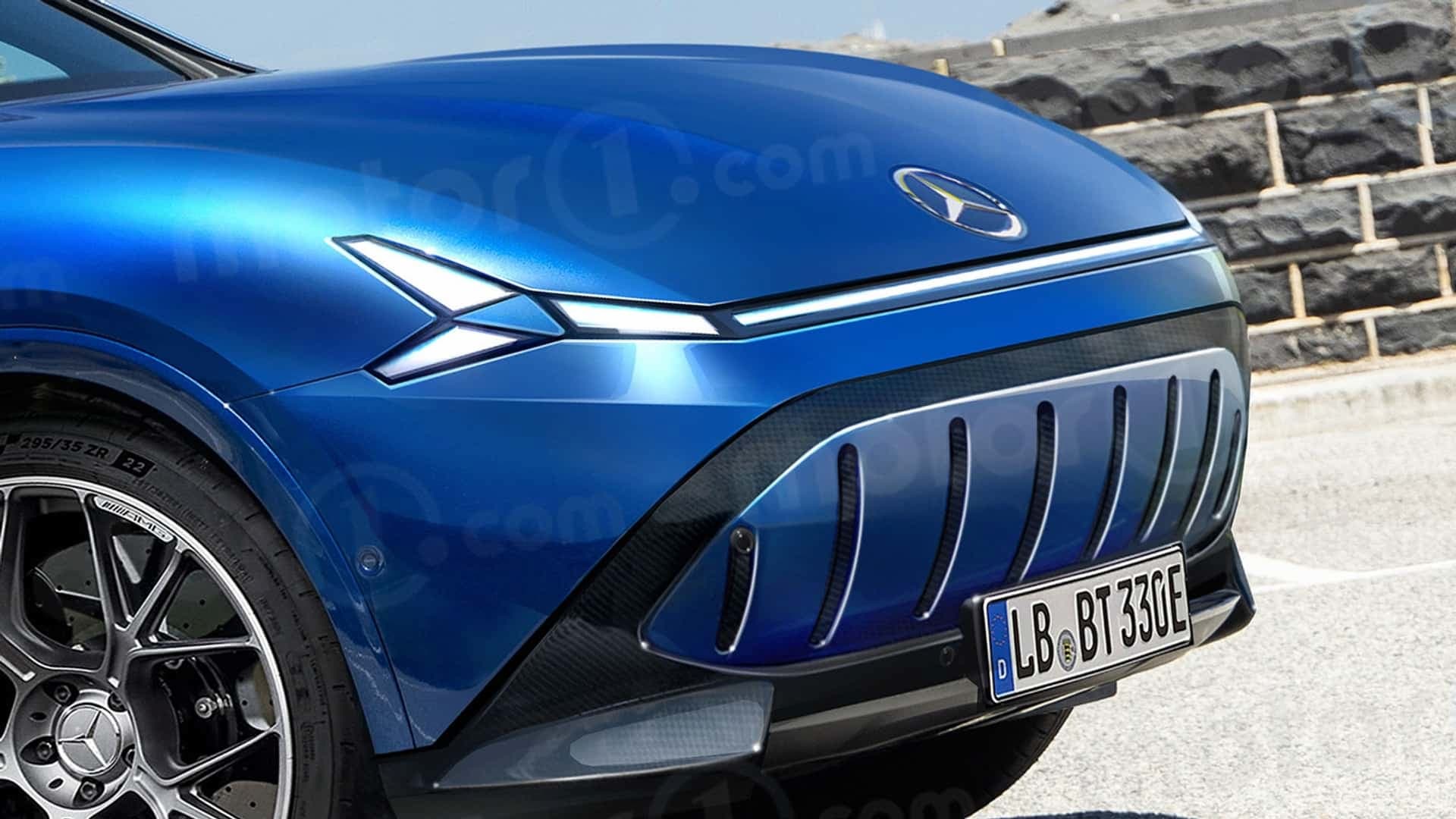 mercedes amg suv ev il render di motor1.com 1 1