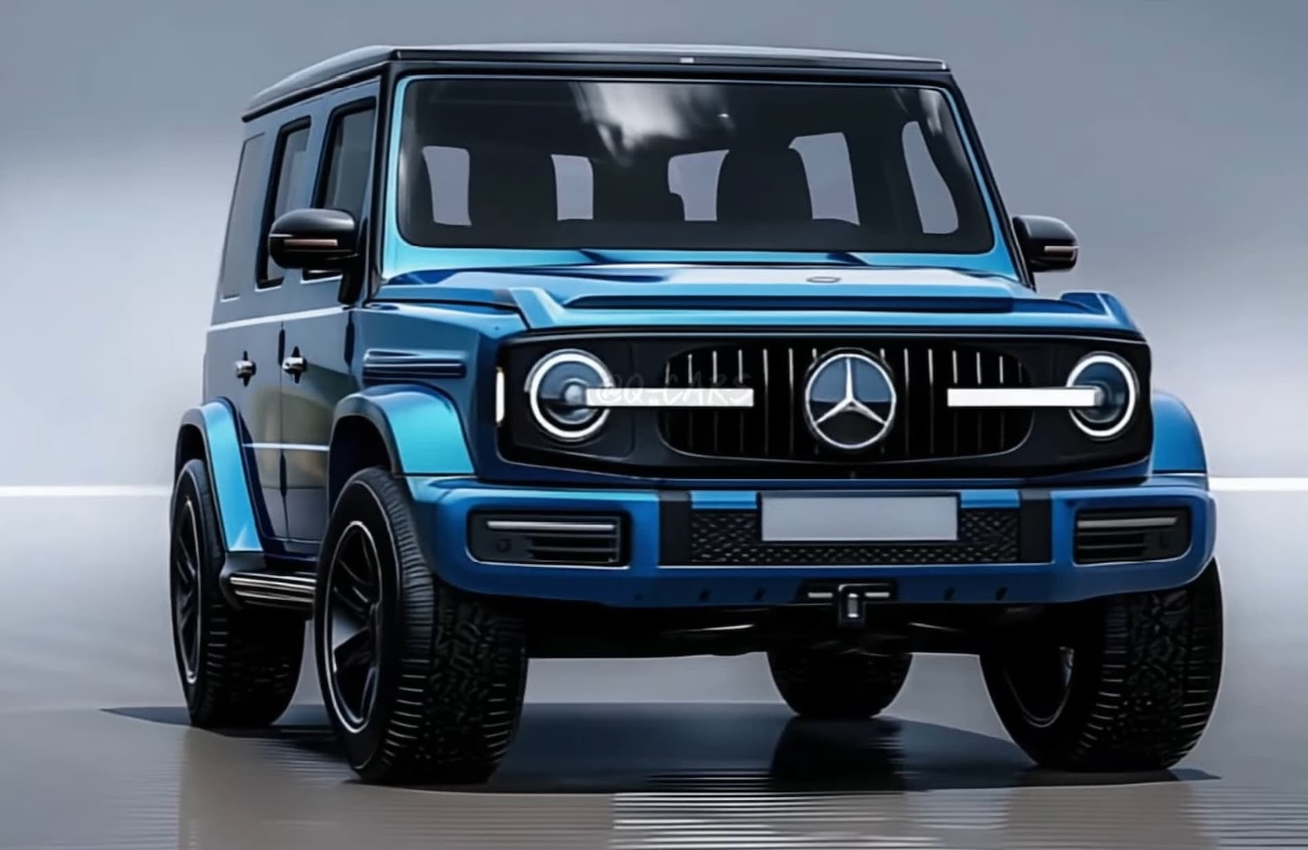 rendering is the mercedes amg baby g a jeep wrangler killer 1 1