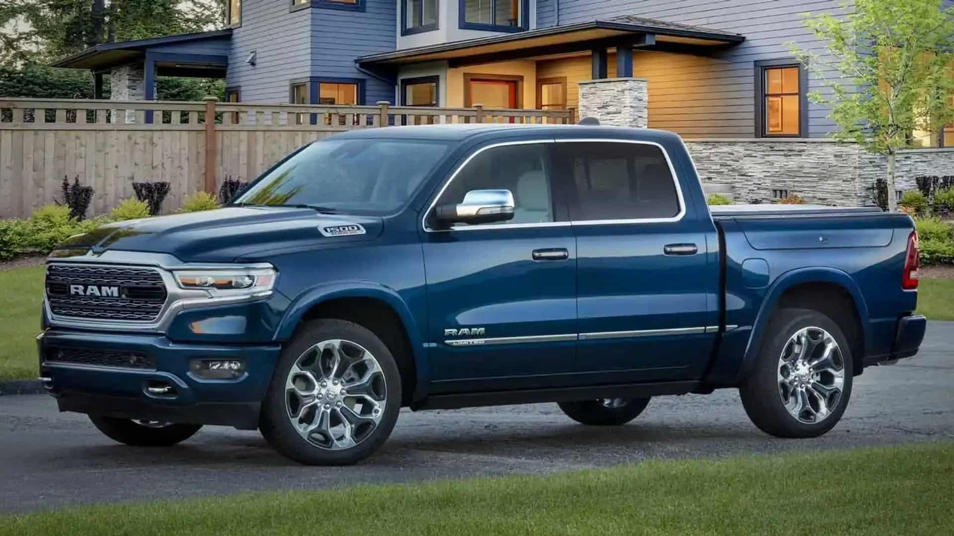 2022 ram 1500 limited 10th anniversary edition side view 1