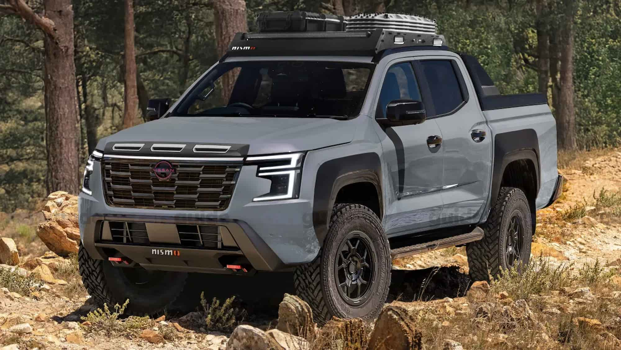 2025 Nissan Navara Nismo ute grey