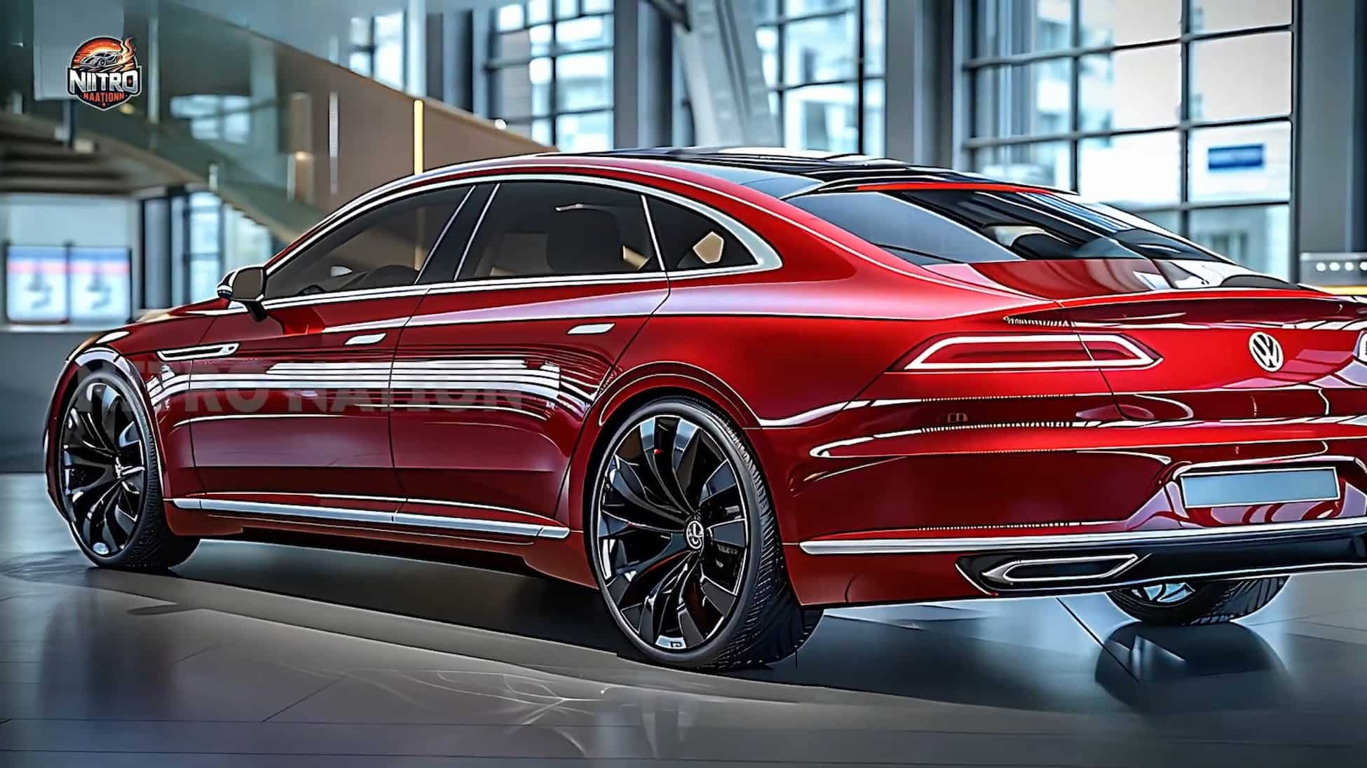 2026 vw phaeton flagship sedan digitally resurrected looking like a big arteon 5 1