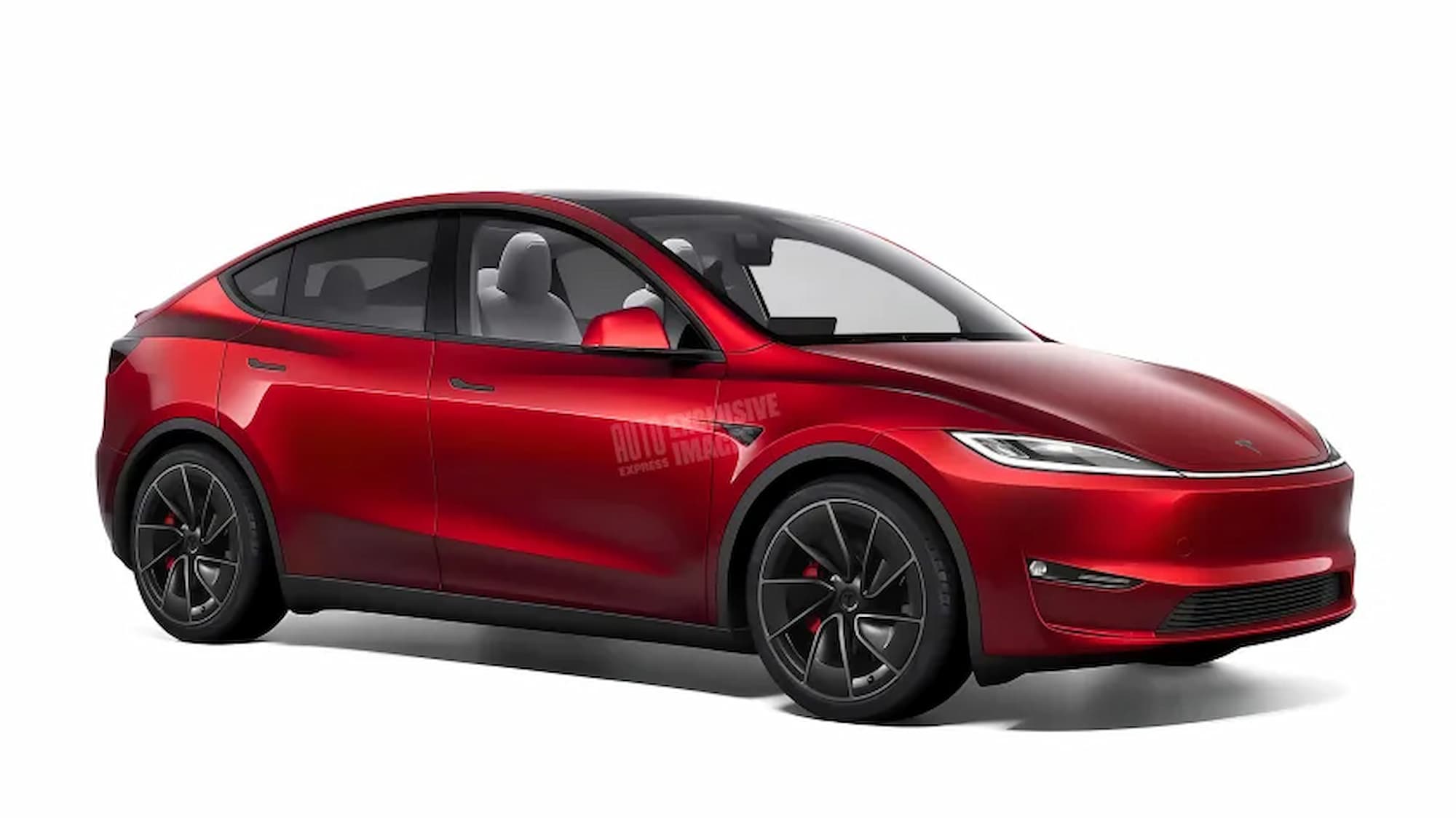 Tesla Model Y watermarked images