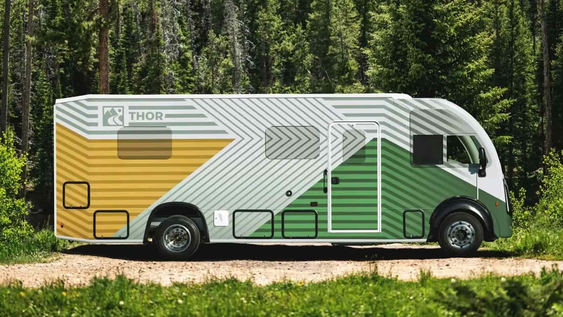 thor industries plug in hybrid rv