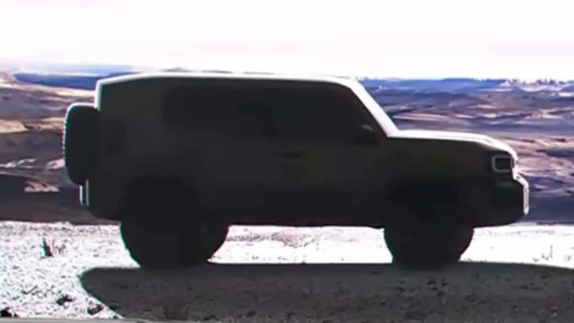 toyota mini land cruiser teaser