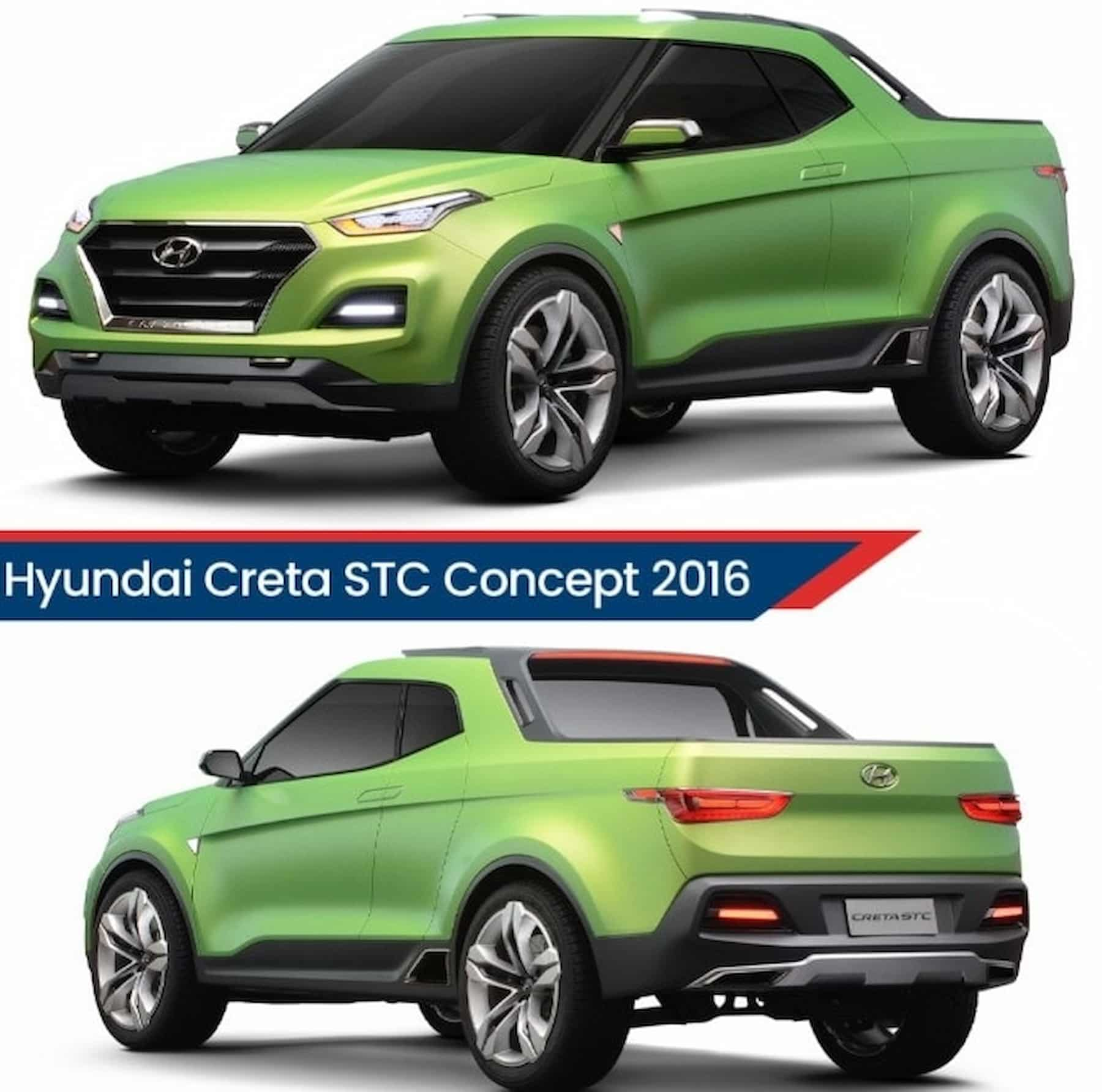 2025 hyundai creta pickup truck springs to unibody subcompact life in fantasy land 6 1