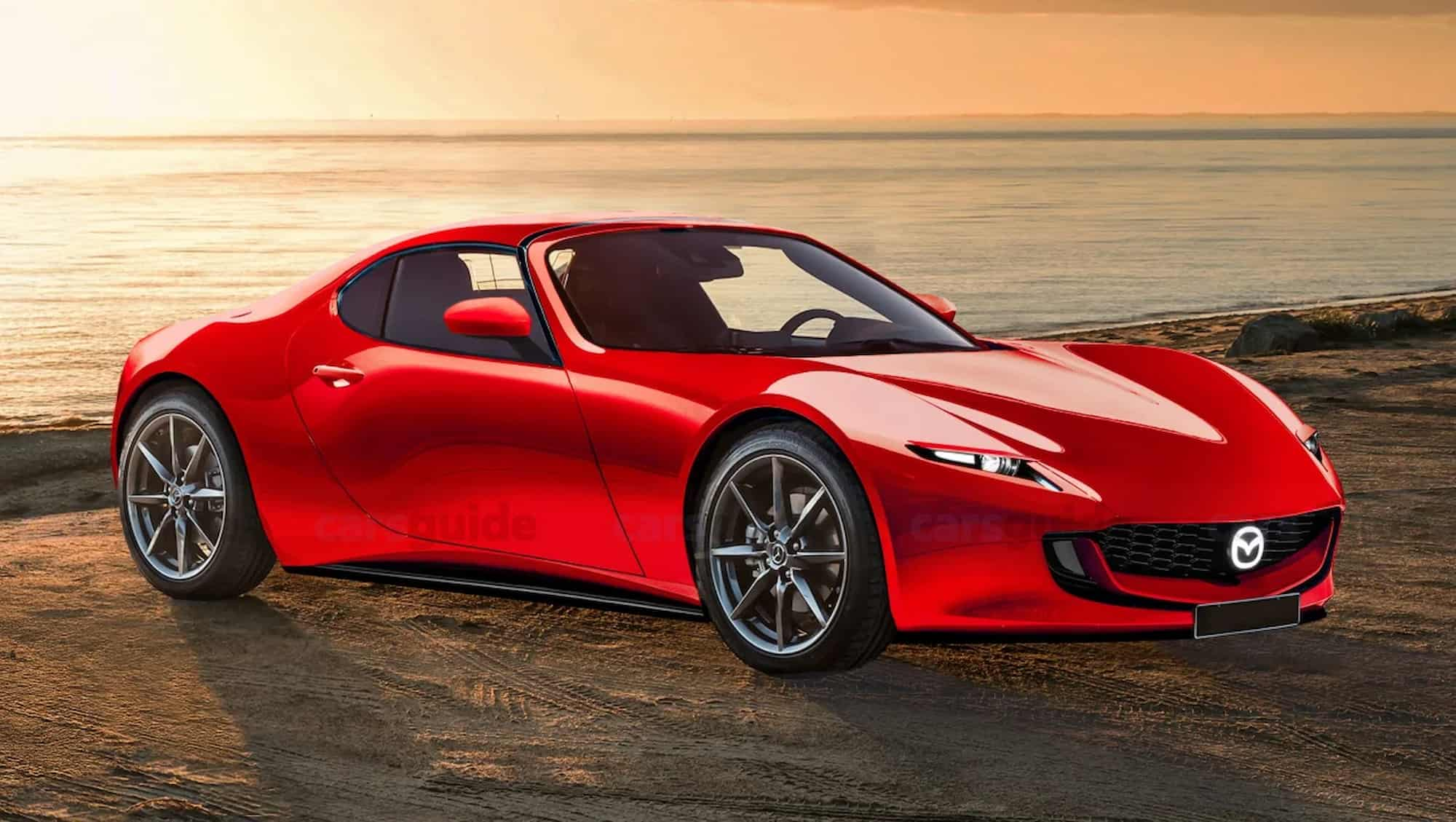 Mazda RX 9 Rendering Red 1001x565p 1