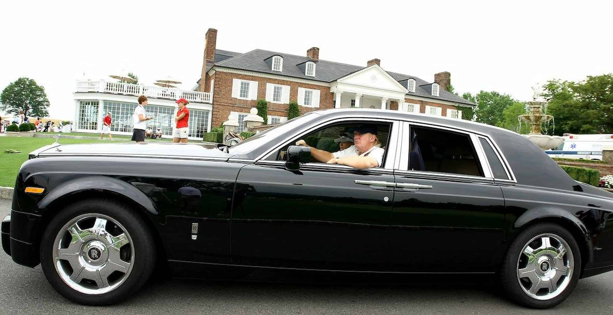 2015 Rolls Royce Phantom Donald Trump 1