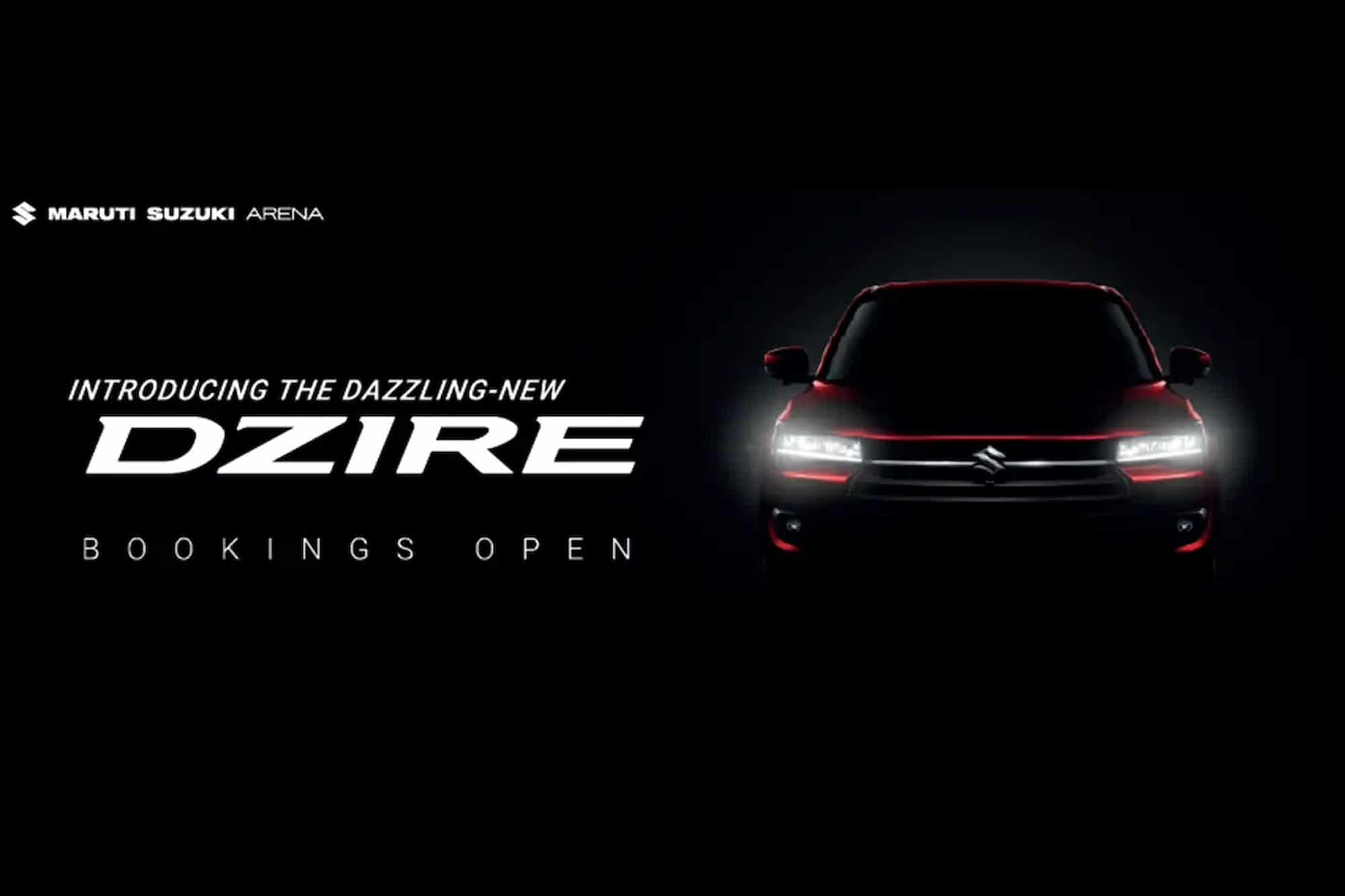 2024 Maruti Dzire bookings