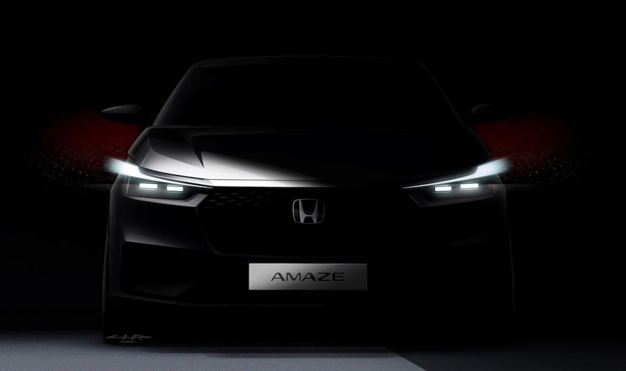 2025 Honda Amaze Teaser 1