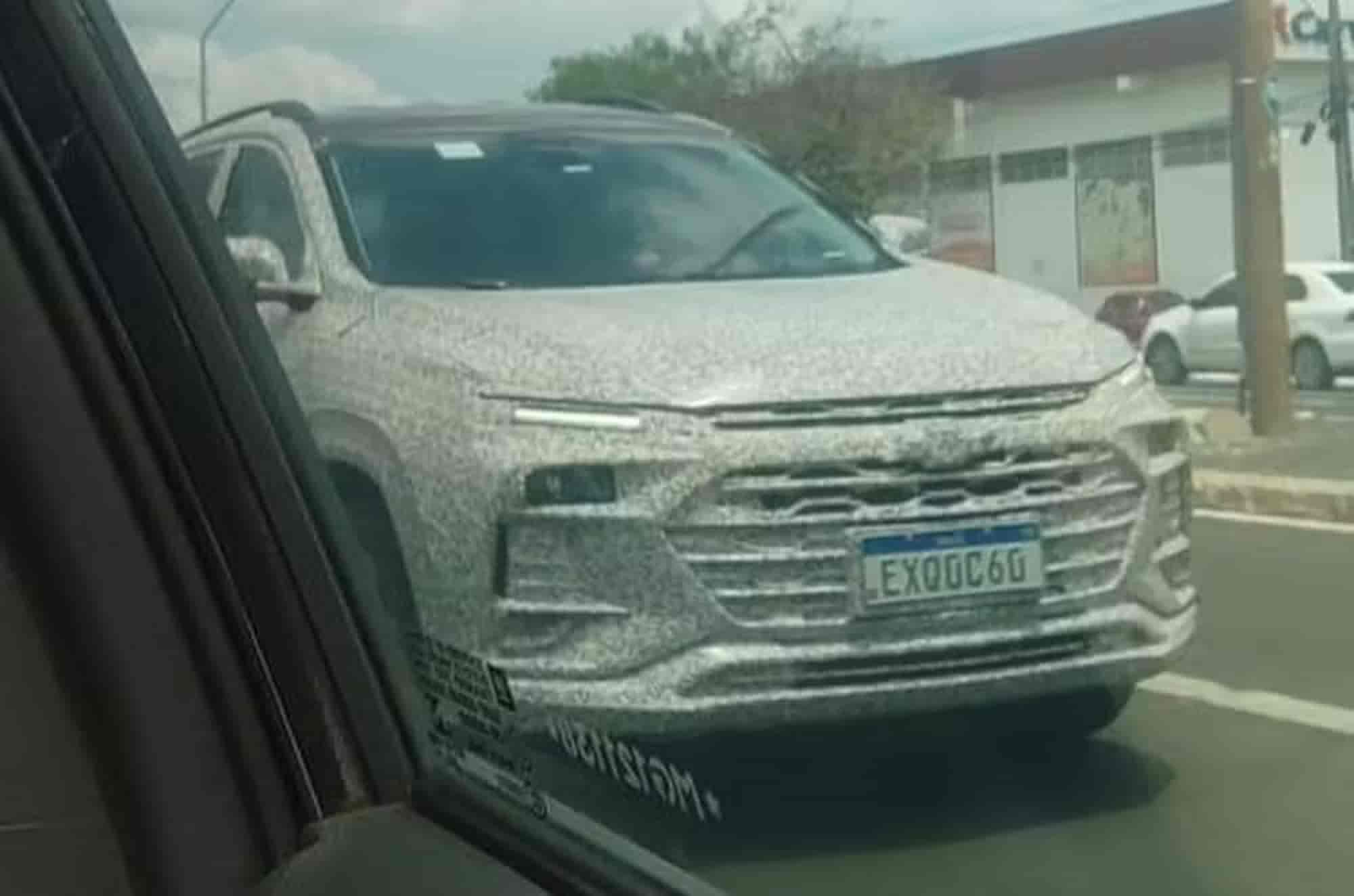 flagra novo chevrolet tracker teresina