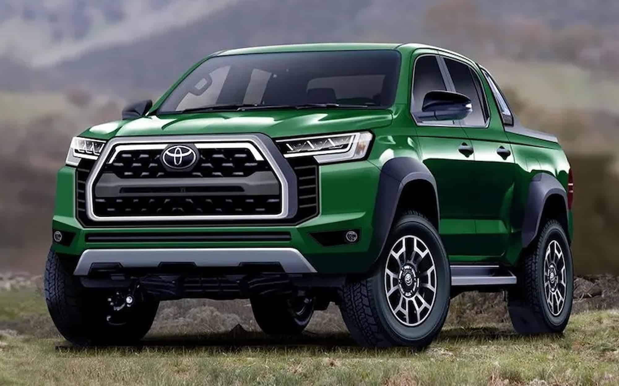 Копия 2026 Toyota HiLux Render Ute Green Thanos Pappas 1001x565 1 1