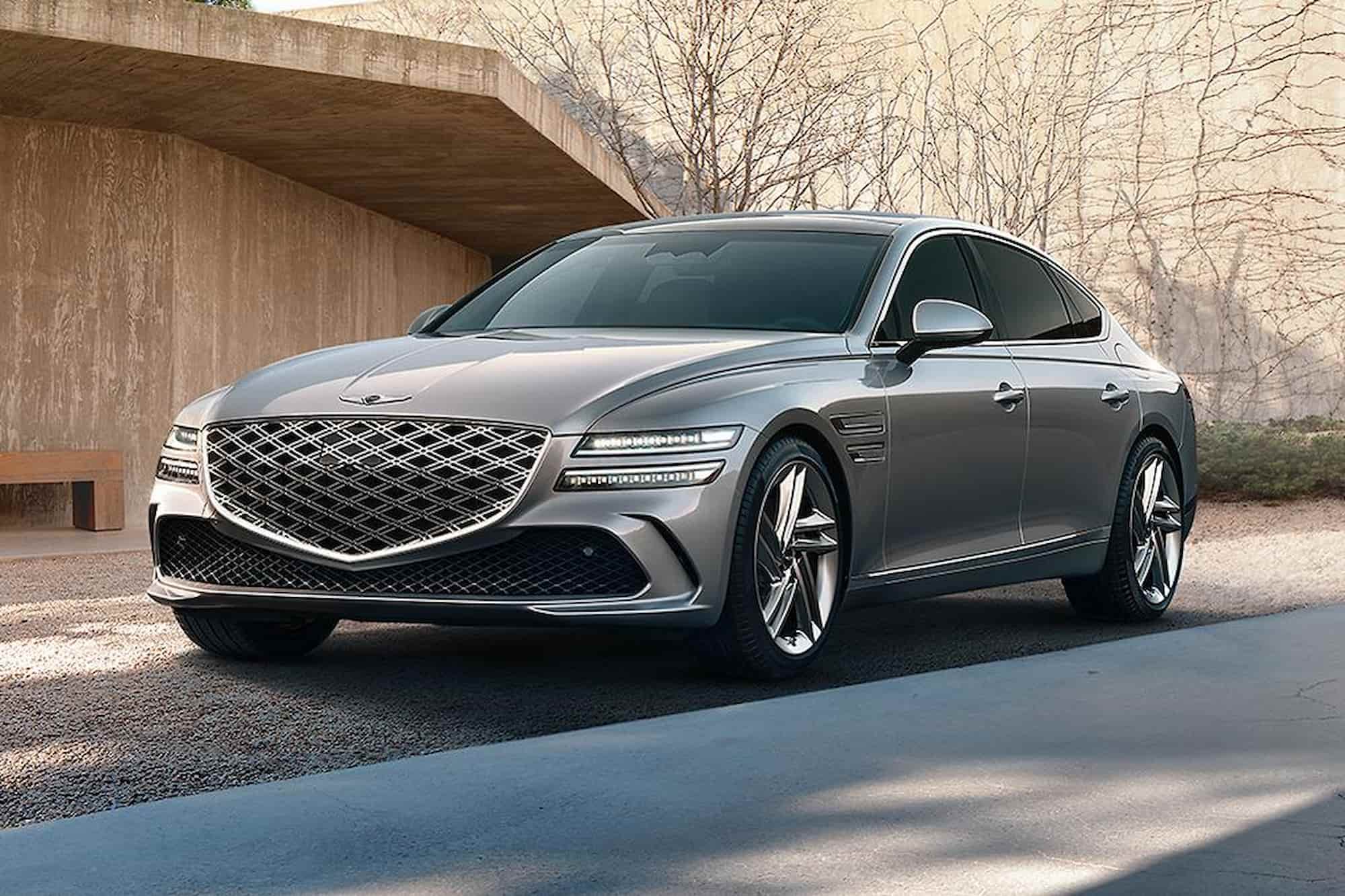 Genesis G80 нового поколения станет суперсовременным гибридом 5 genesis g80 my25 01 1