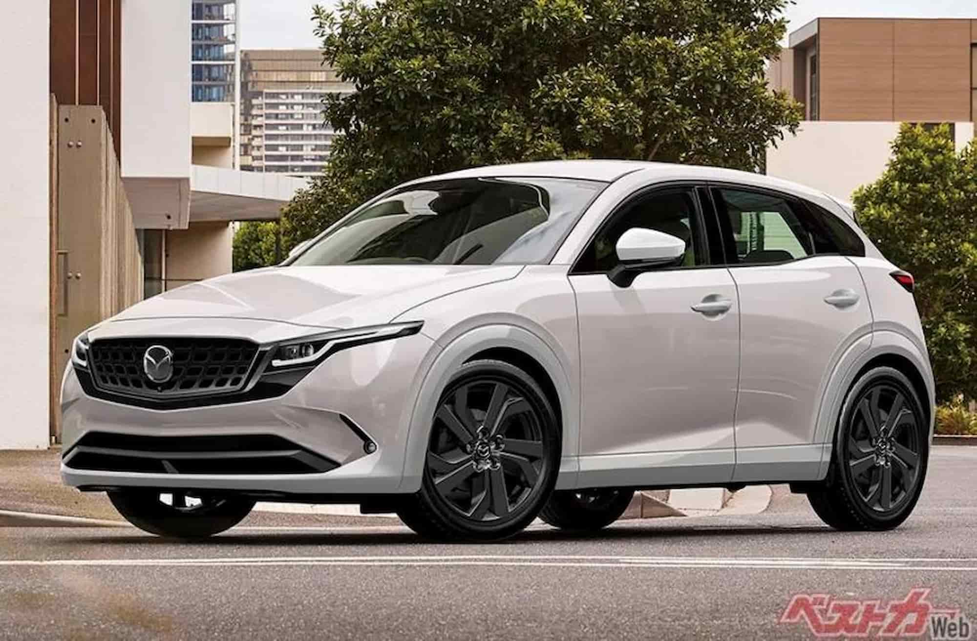 Абсолютно новый кроссовер Mazda получит 3 варианта мощности 5 23 1