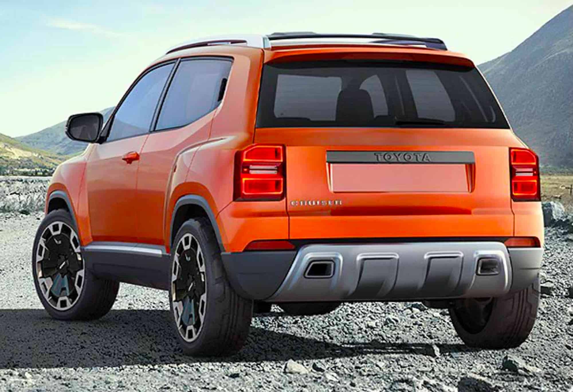 Новая недорогая Toyota для бездорожья появится уже в 2026 году 5 toyota mini land cruiser rendering 2 1