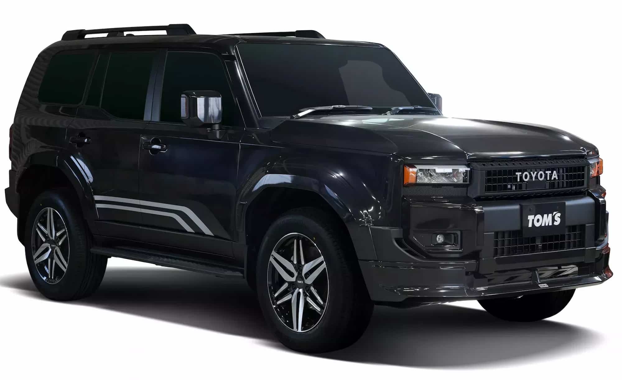Внедорожник Toyota Land Cruiser Prado сделали приятнее для глаз горожан 4 Копия Toms Racing Land Cruiser 2 1