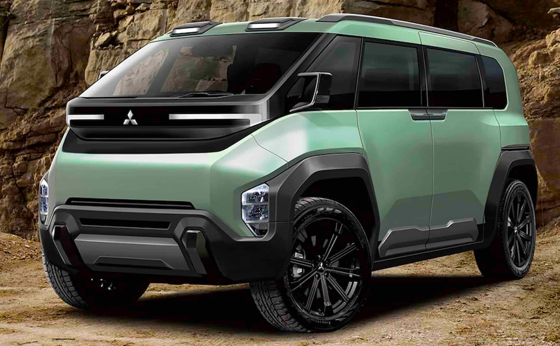 Новый внедорожный минивэн Mitsubishi Delica D:6 может оказаться родственником Nissan 4 01 s scp delicaD5 44