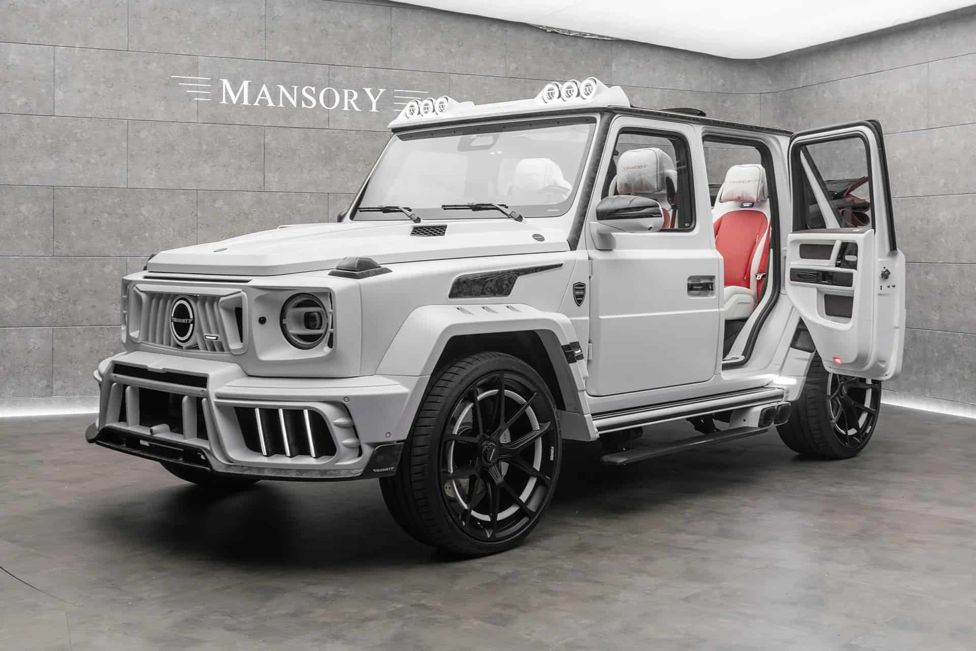 Mansory представил «супер-Гелик» в редком кузове пикап 5 no new mercedes landaulet just hold mansorys beer 2 1