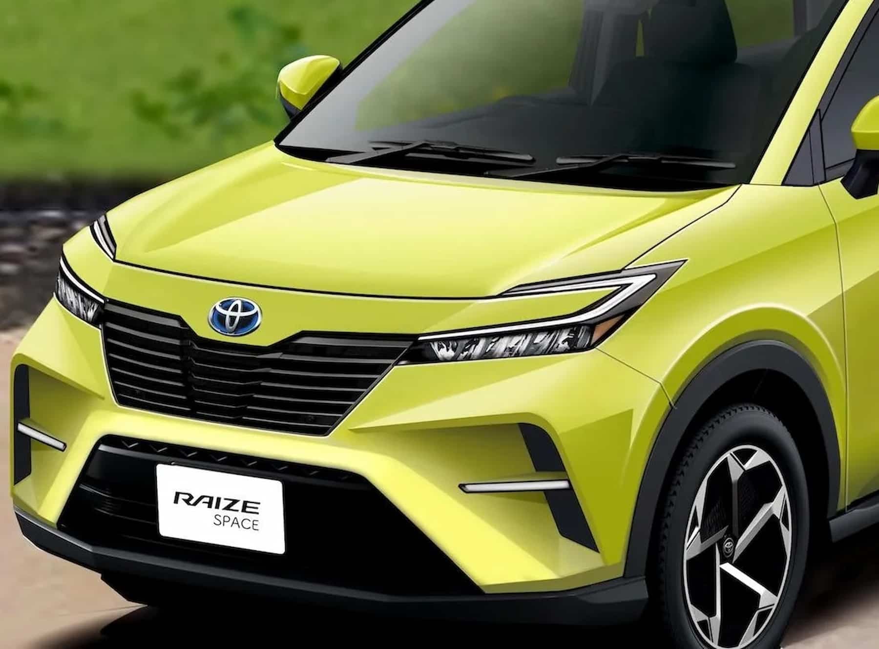 Toyota Rzize Маленький кроссовер Toyota Raize скоро получит новую вместительную версию