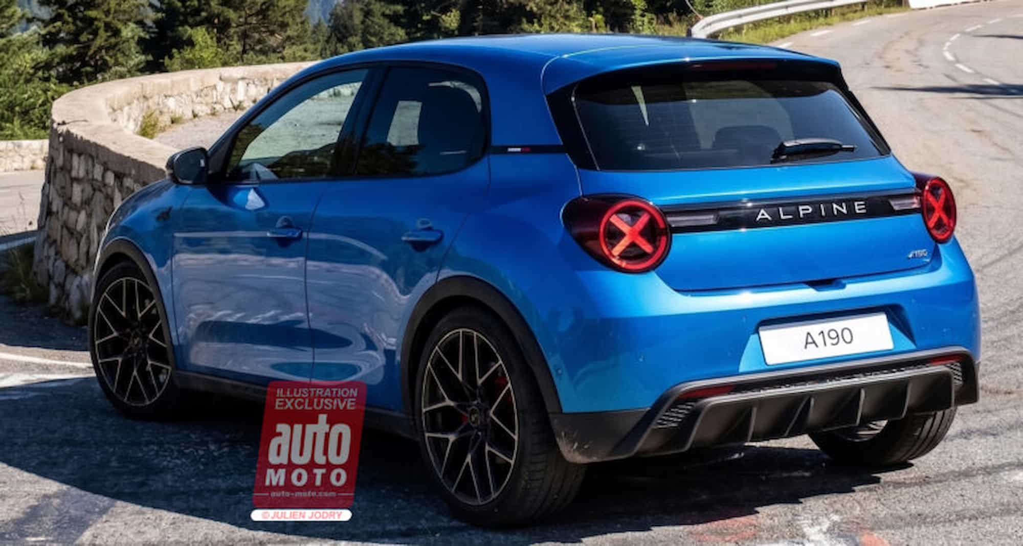 Новый Renault Twingo превратили в компактный хот-хэтч Alpine: первые рендеры