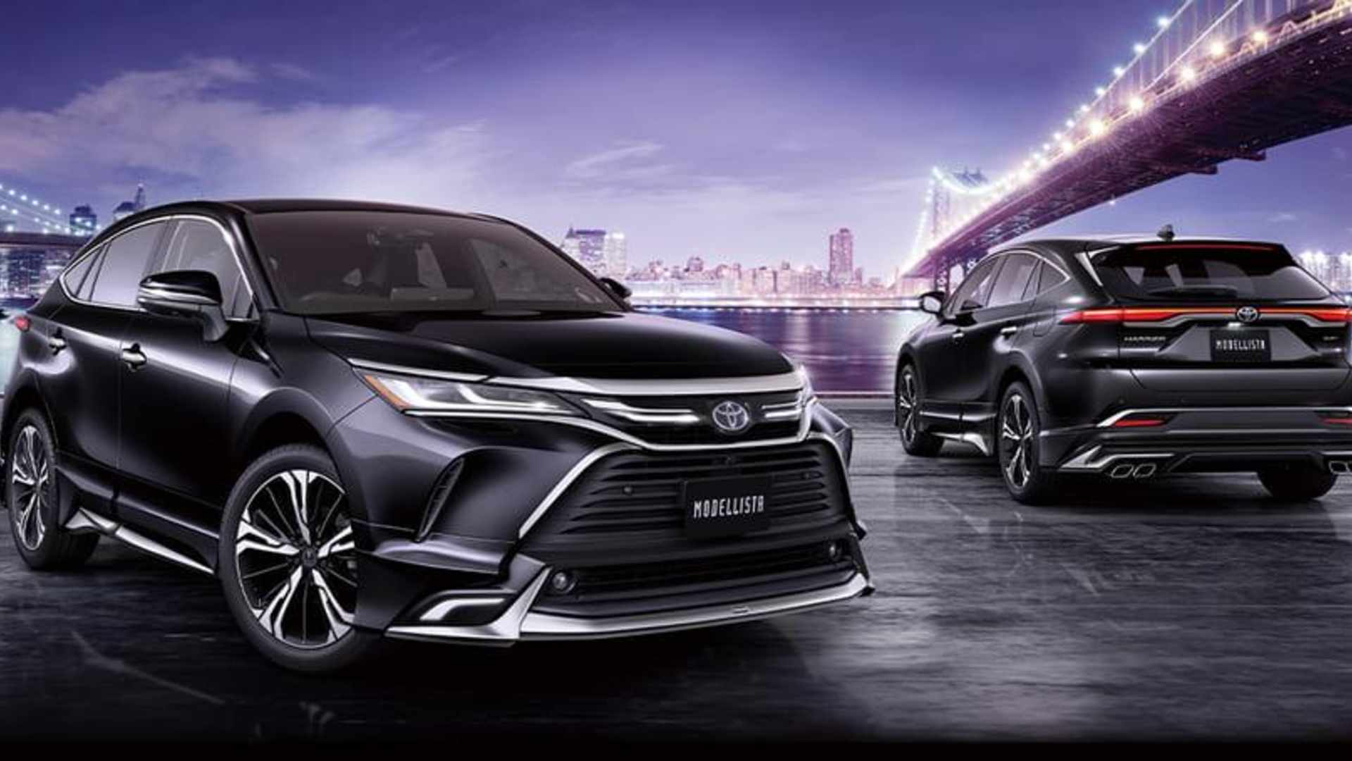 Обновленная напоследок Toyota Harrier получила премиальный тюнинг Modellista